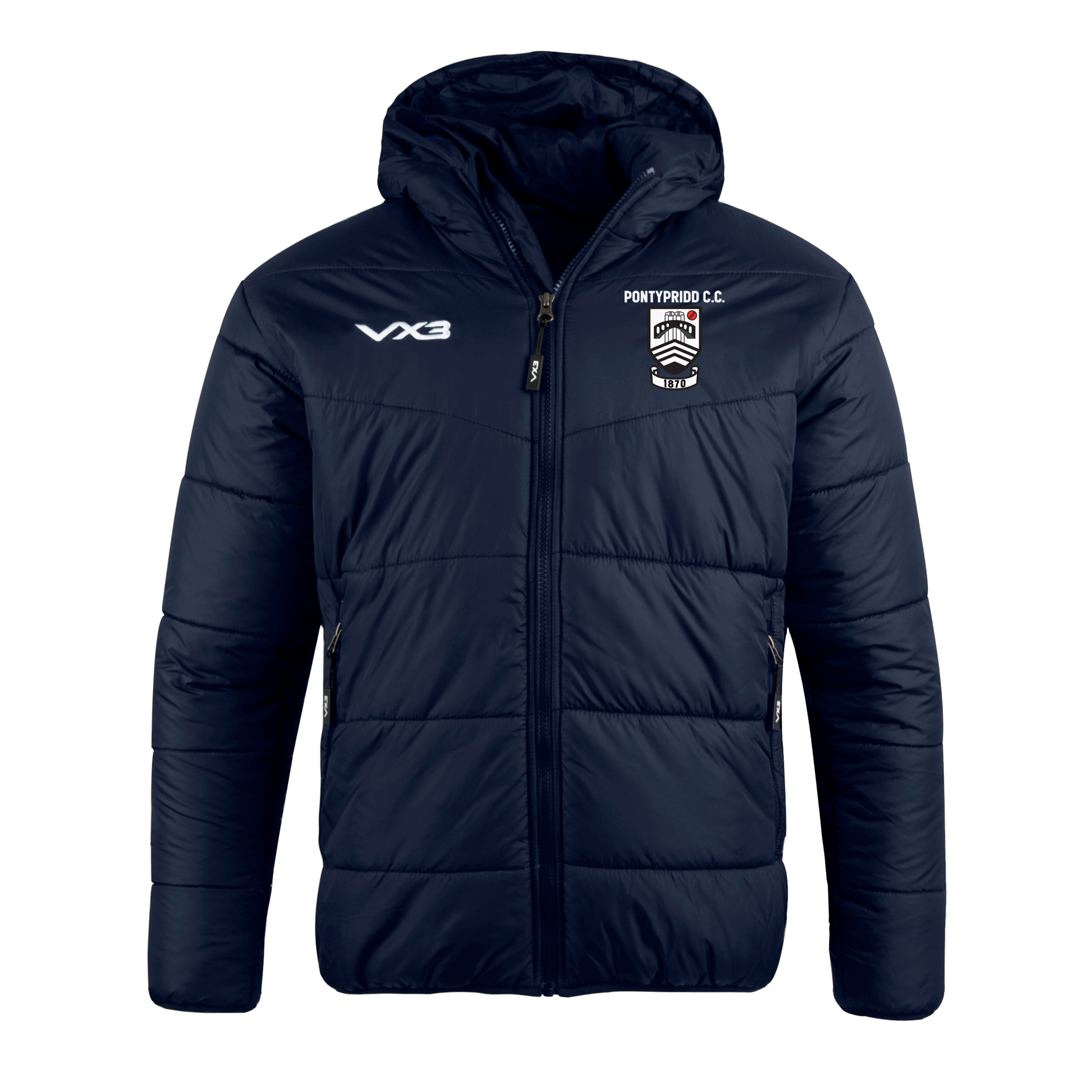 Pontypridd Cricket Club Lorica Quilted Jacket Youth