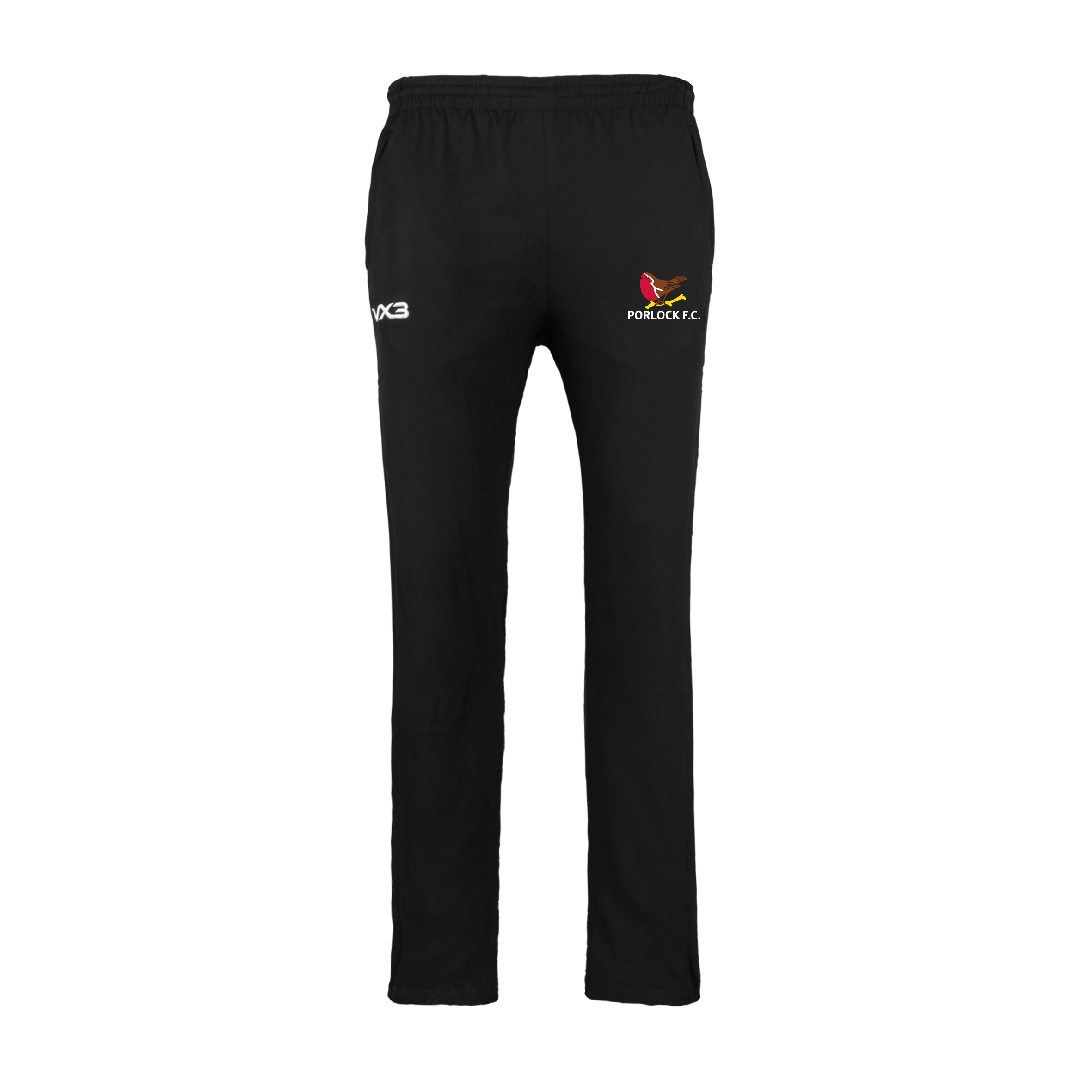Porlock FC Braca Trackpant Black Youth