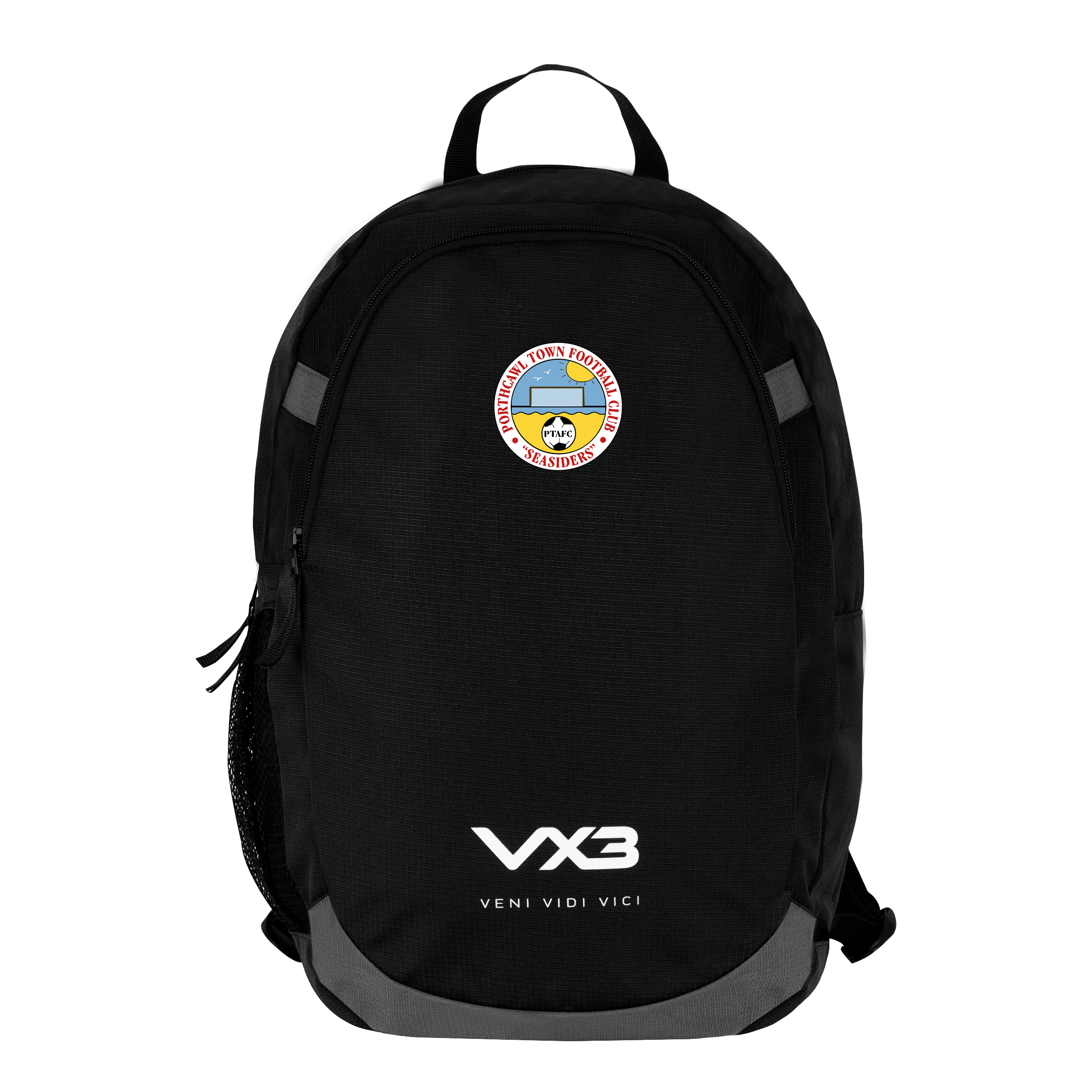 Porthcawl Town FC Seniors Performance Backpack Black/Dark