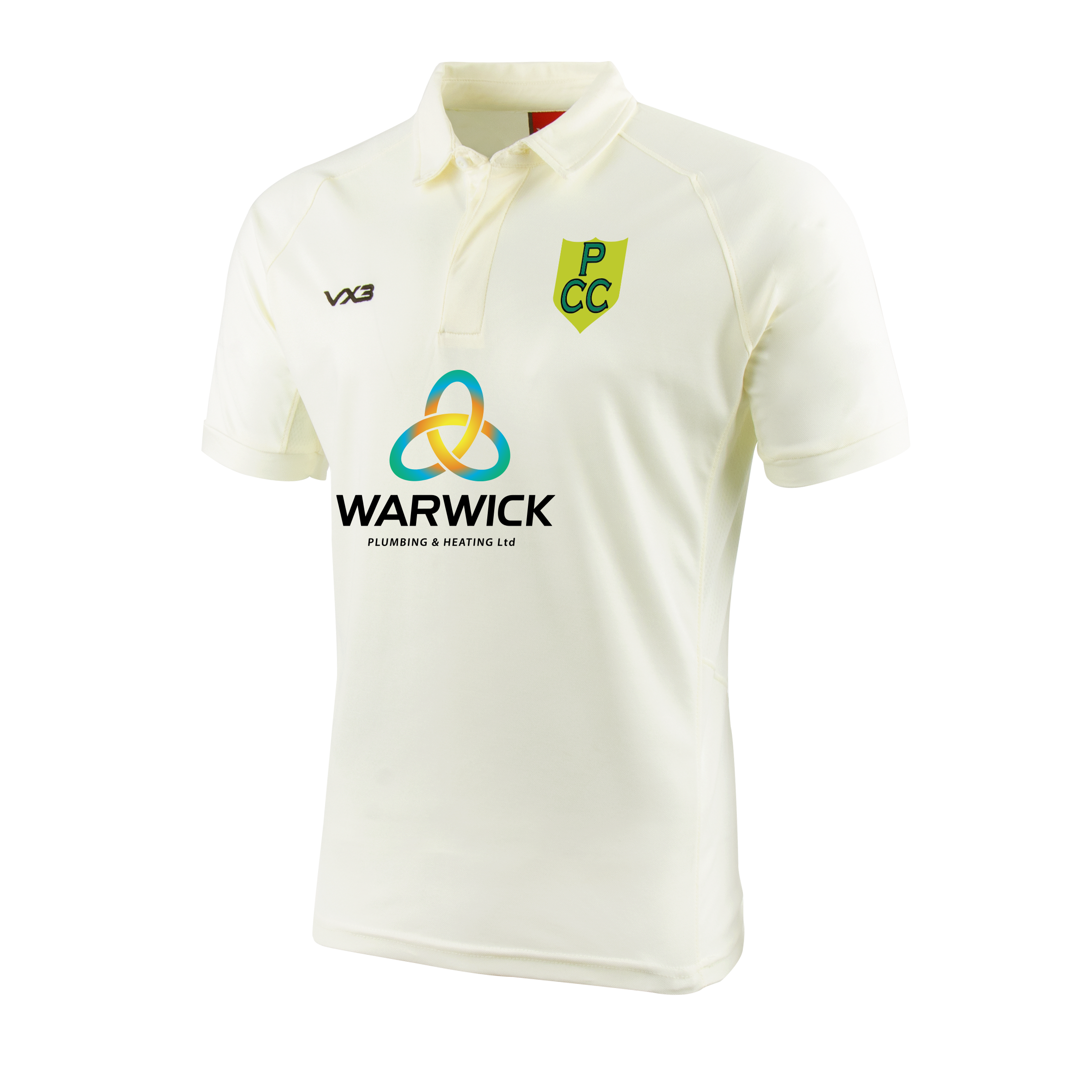 Praze Cricket Club Cricket Whites Short Sleeve Shirt