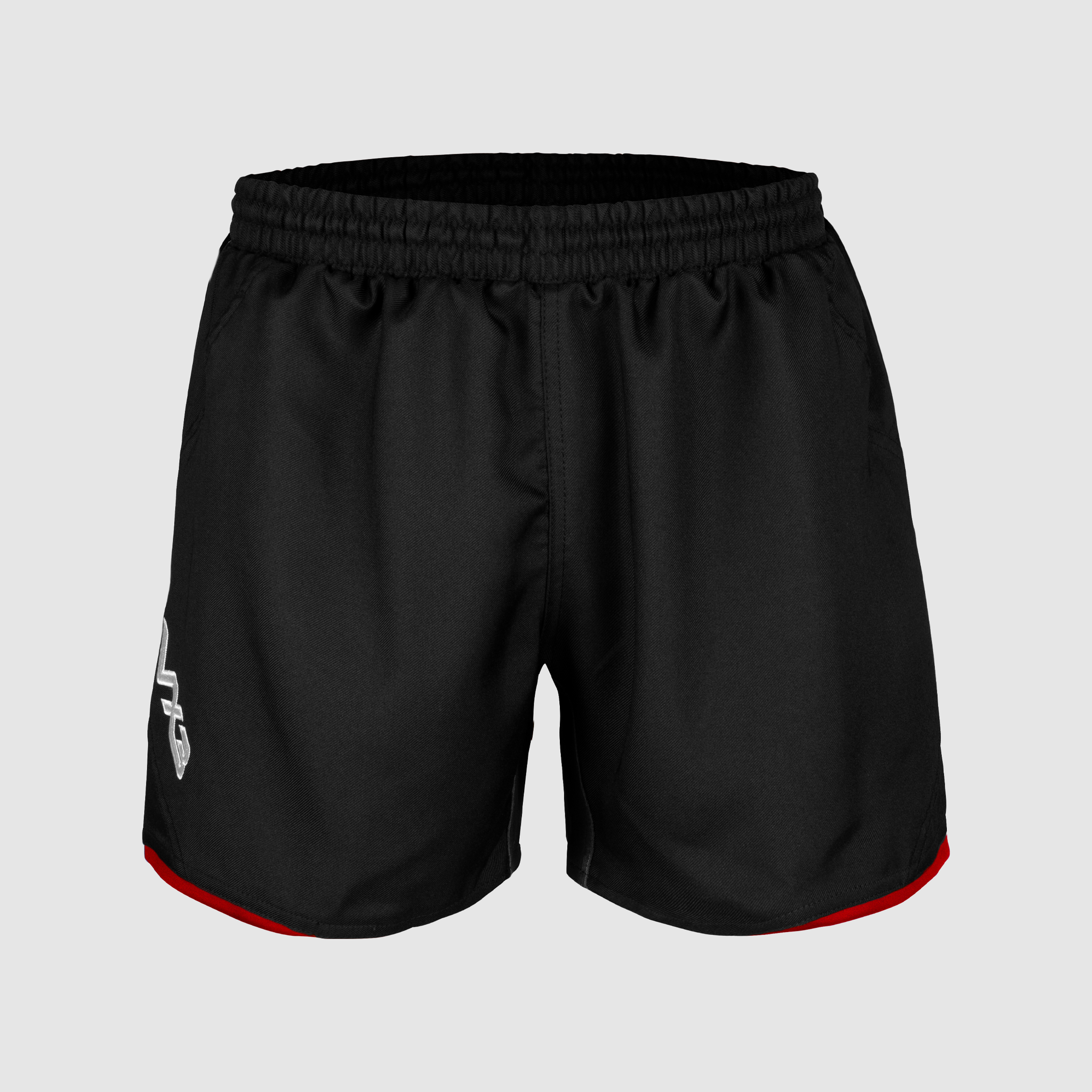 Prima Youth Rugby Shorts Black/Red