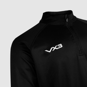 Primus Youth Quarter Zip Black