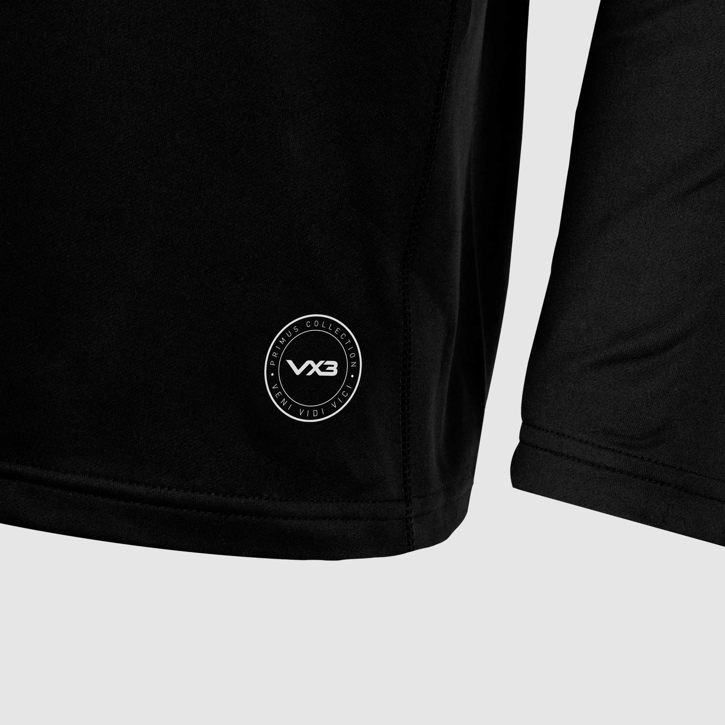 Primus Youth Quarter Zip Black
