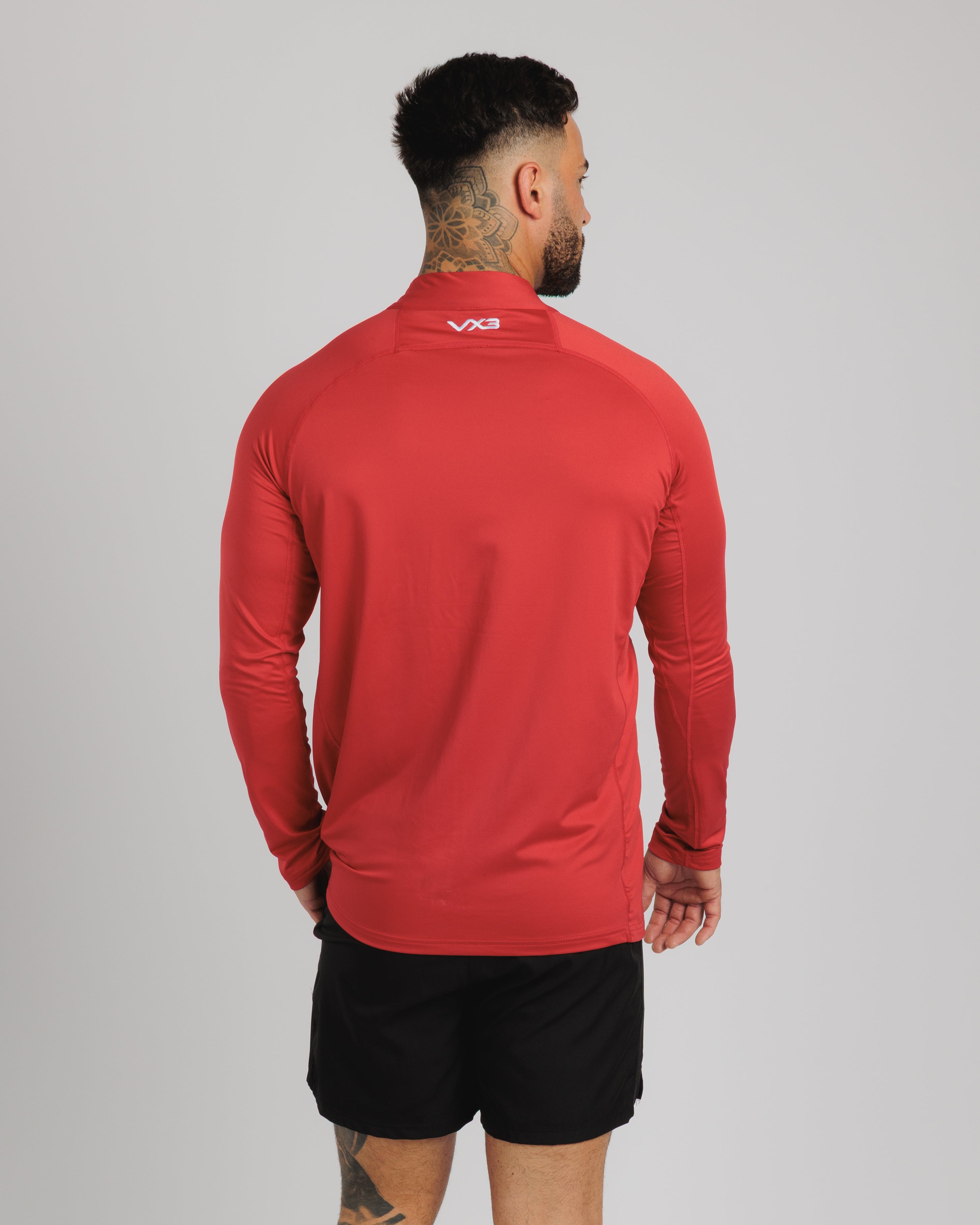 Primus Quarter Zip Red