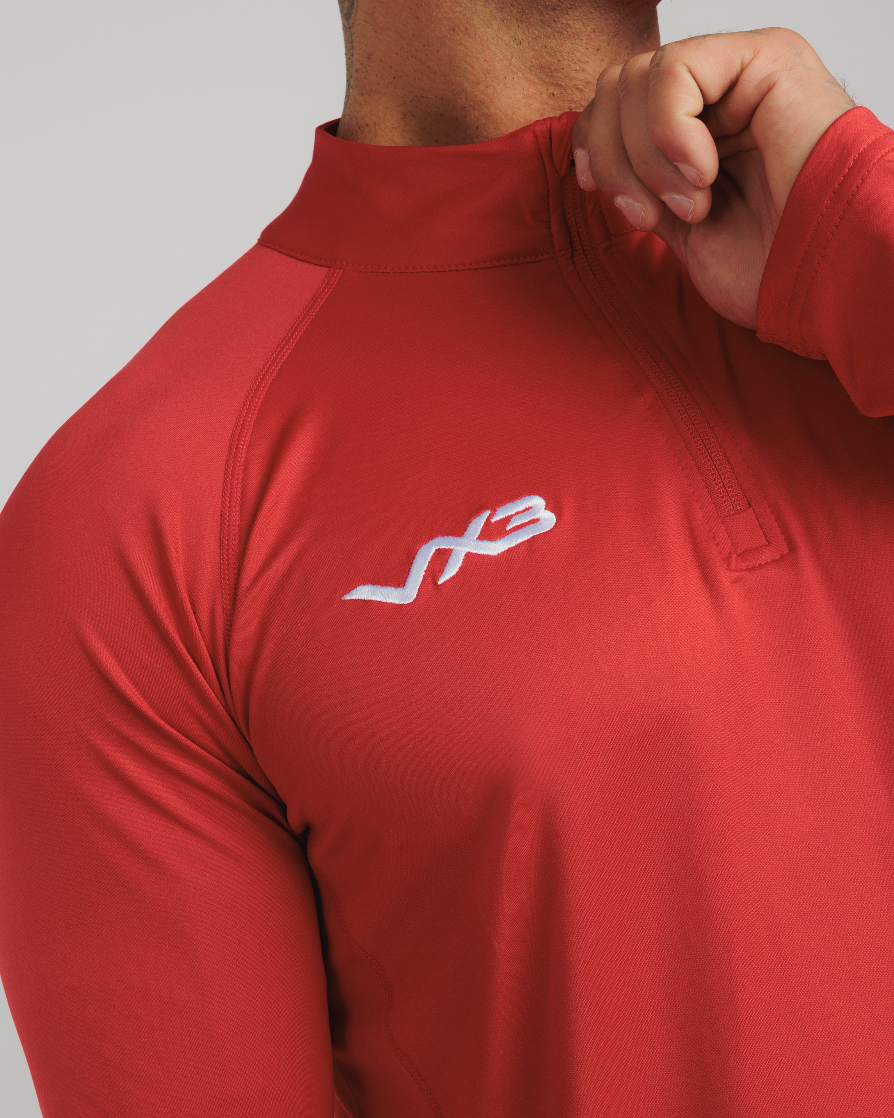 Primus Quarter Zip Red