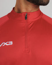 Primus Quarter Zip Red