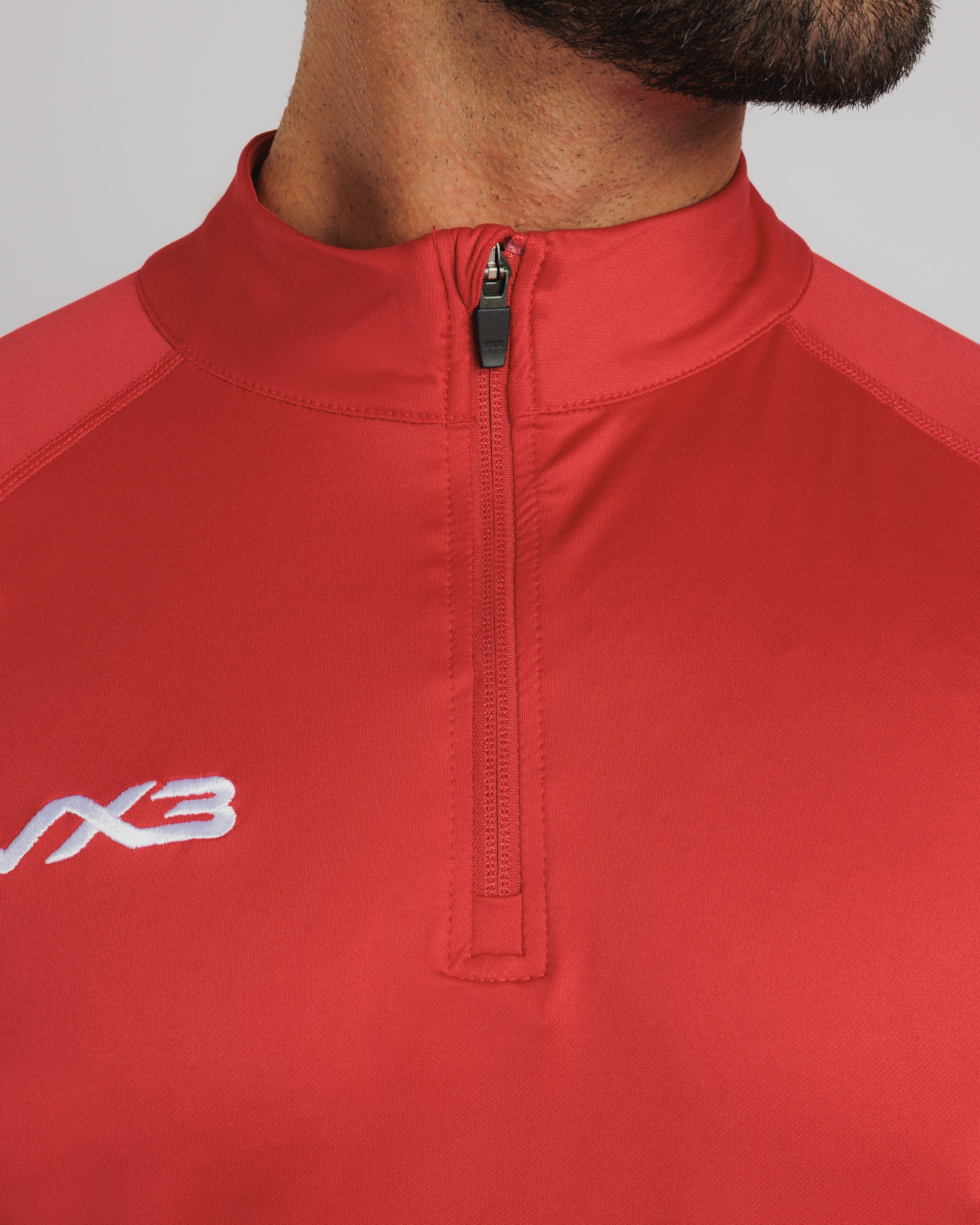 Primus Quarter Zip Red