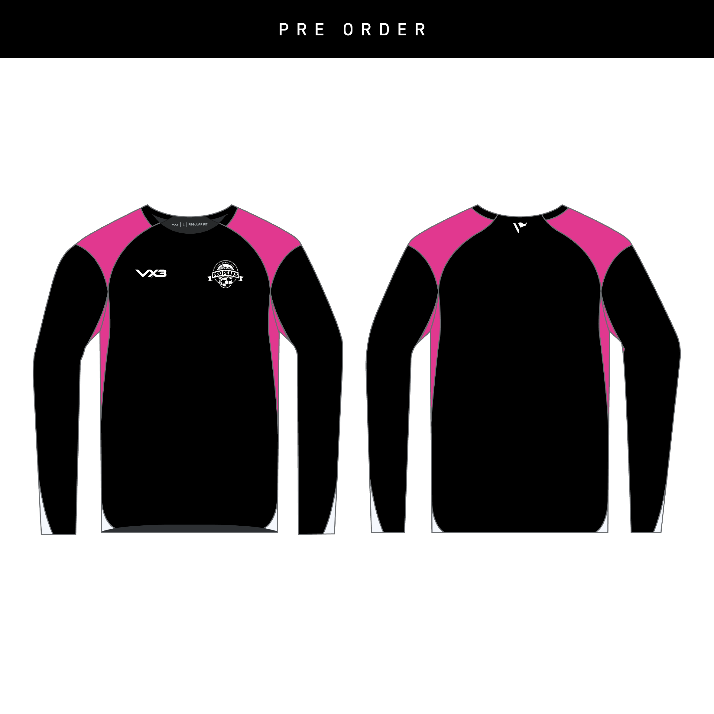 Pro Peaks JFC Vertex LS Training Tee