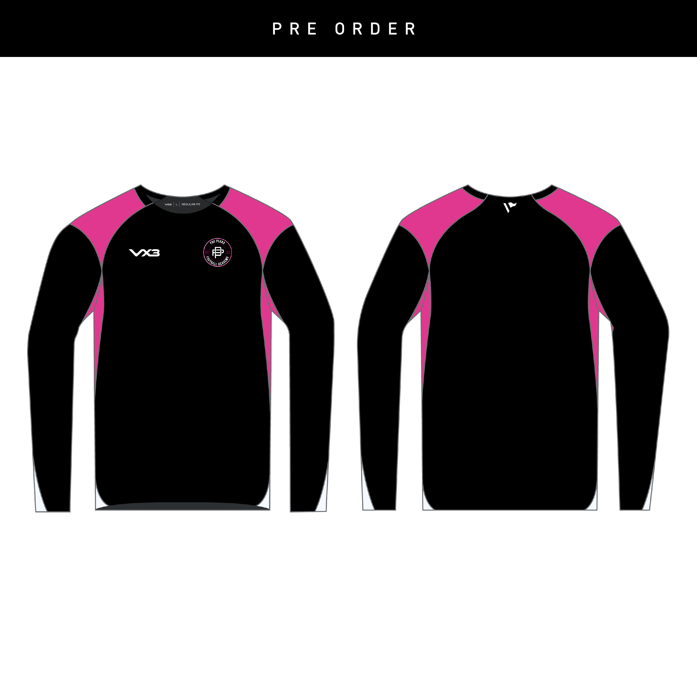 Pro Peaks Academy Vertex LS Training Tee