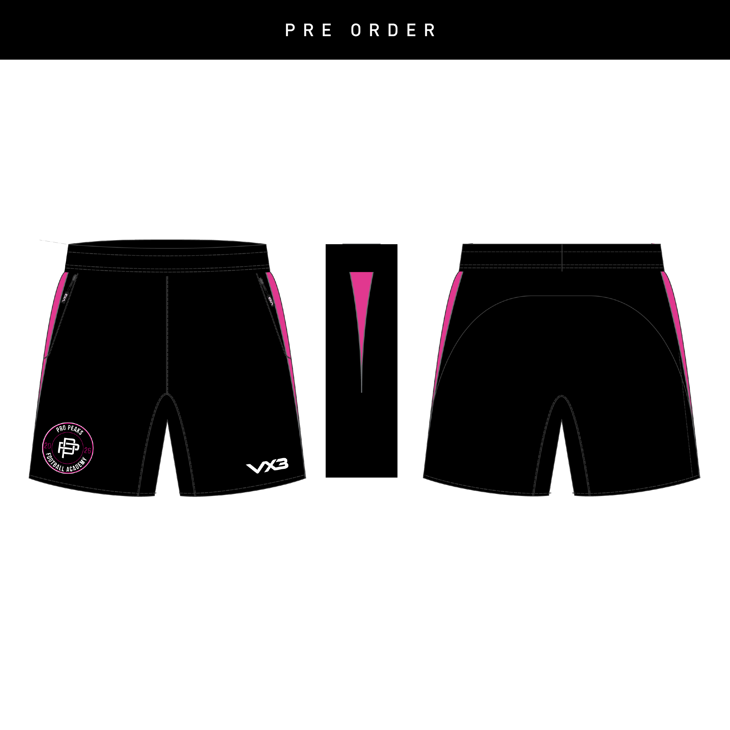 Pro Peaks Academy Vertex Gym Shorts
