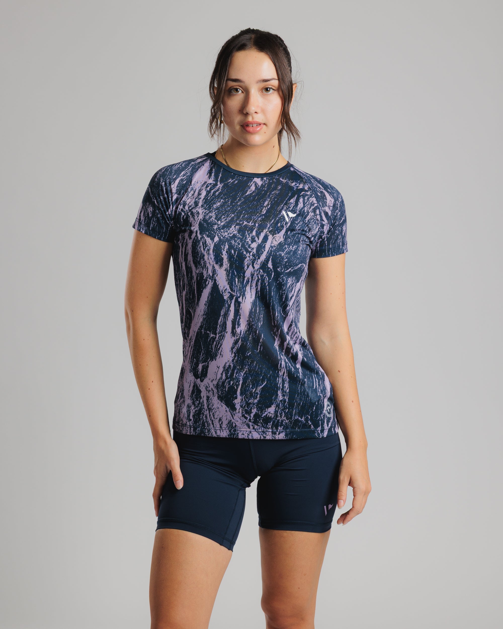 Pulse Tee Women's - Deep Amethyst