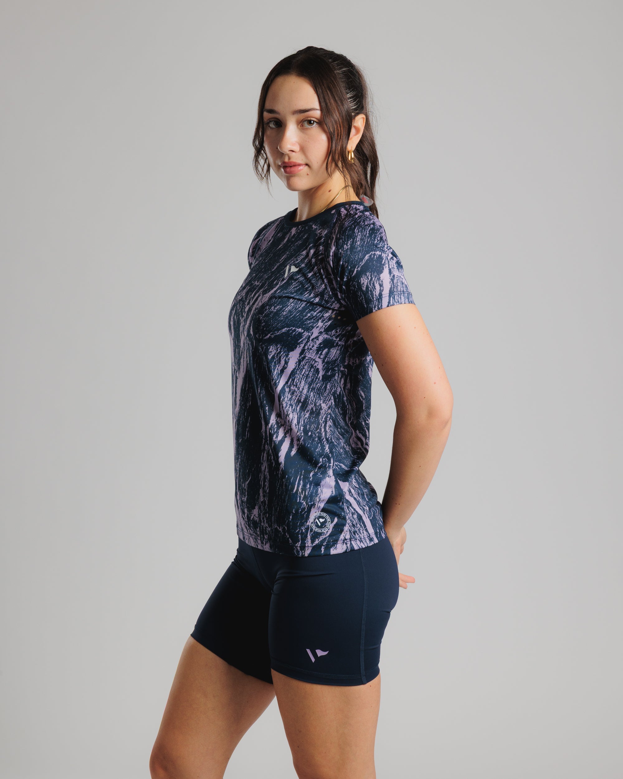 Pulse Tee Women's - Deep Amethyst