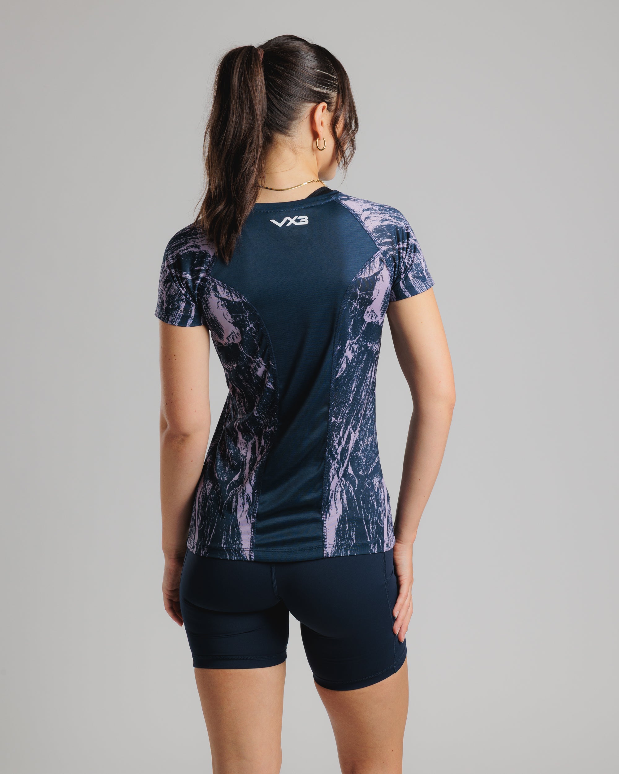 Pulse Tee Women's - Deep Amethyst