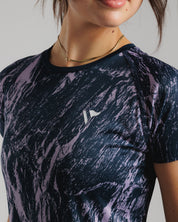 Pulse Tee Women's - Deep Amethyst