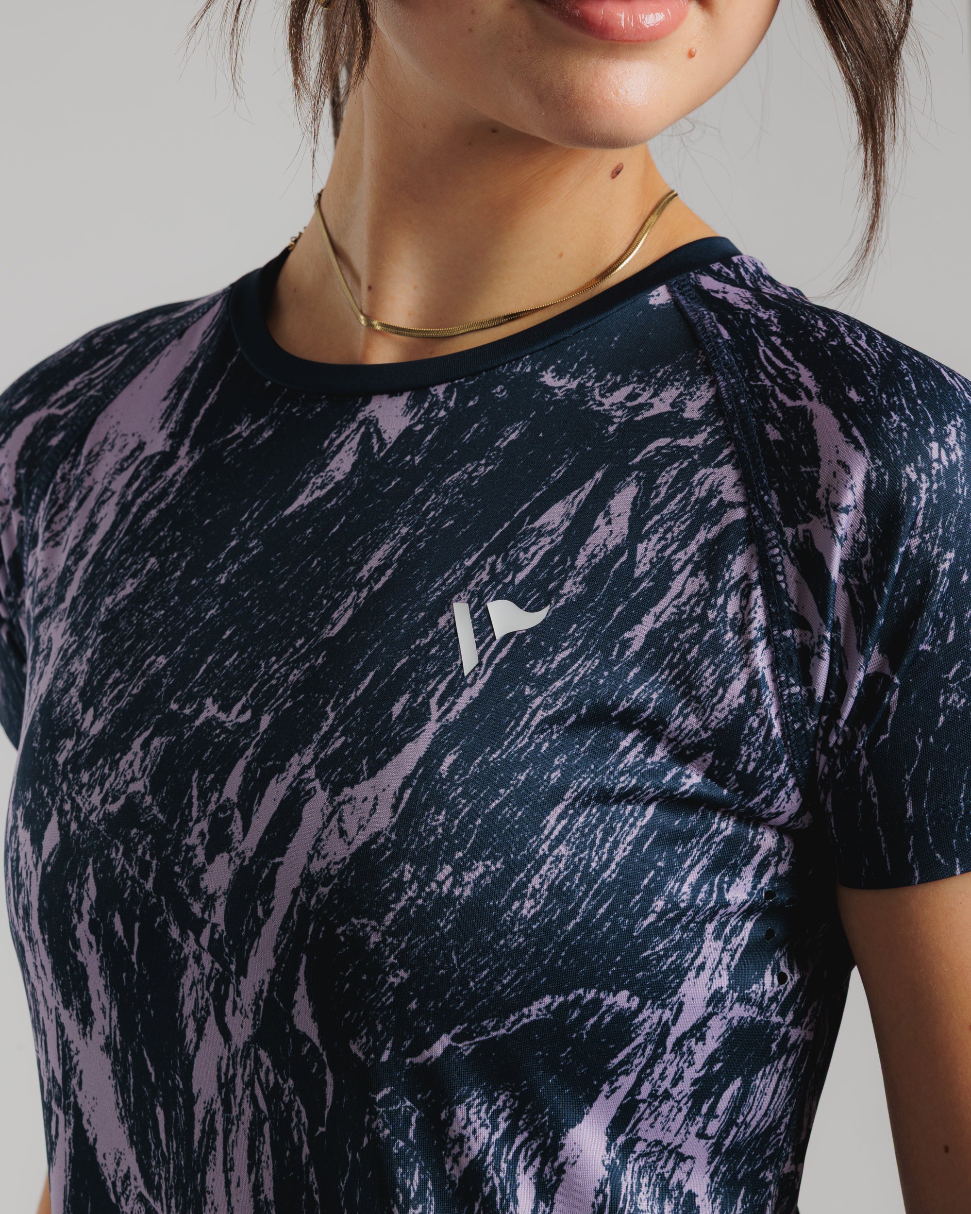 Pulse Tee Women's - Deep Amethyst