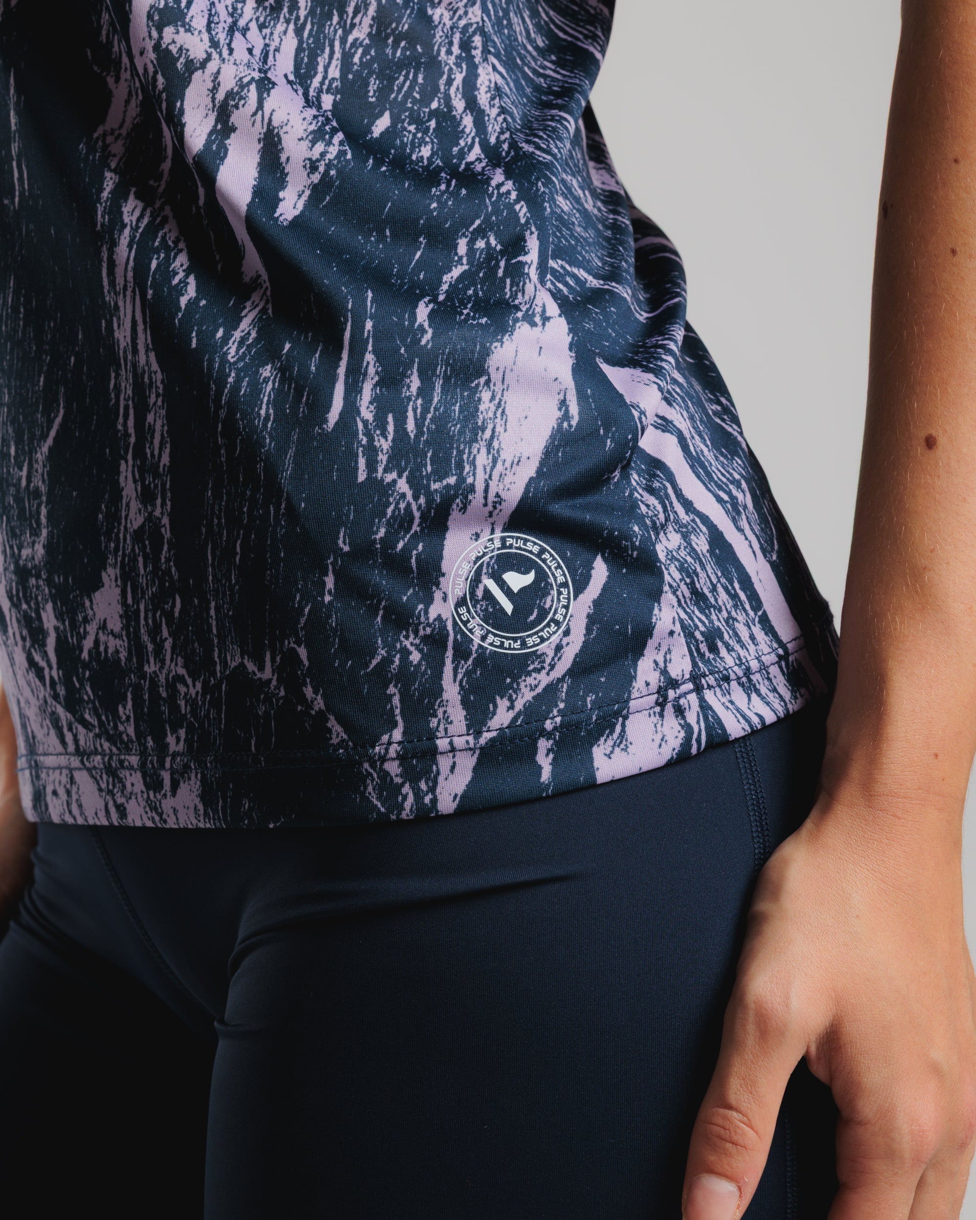Pulse Tee Women's - Deep Amethyst