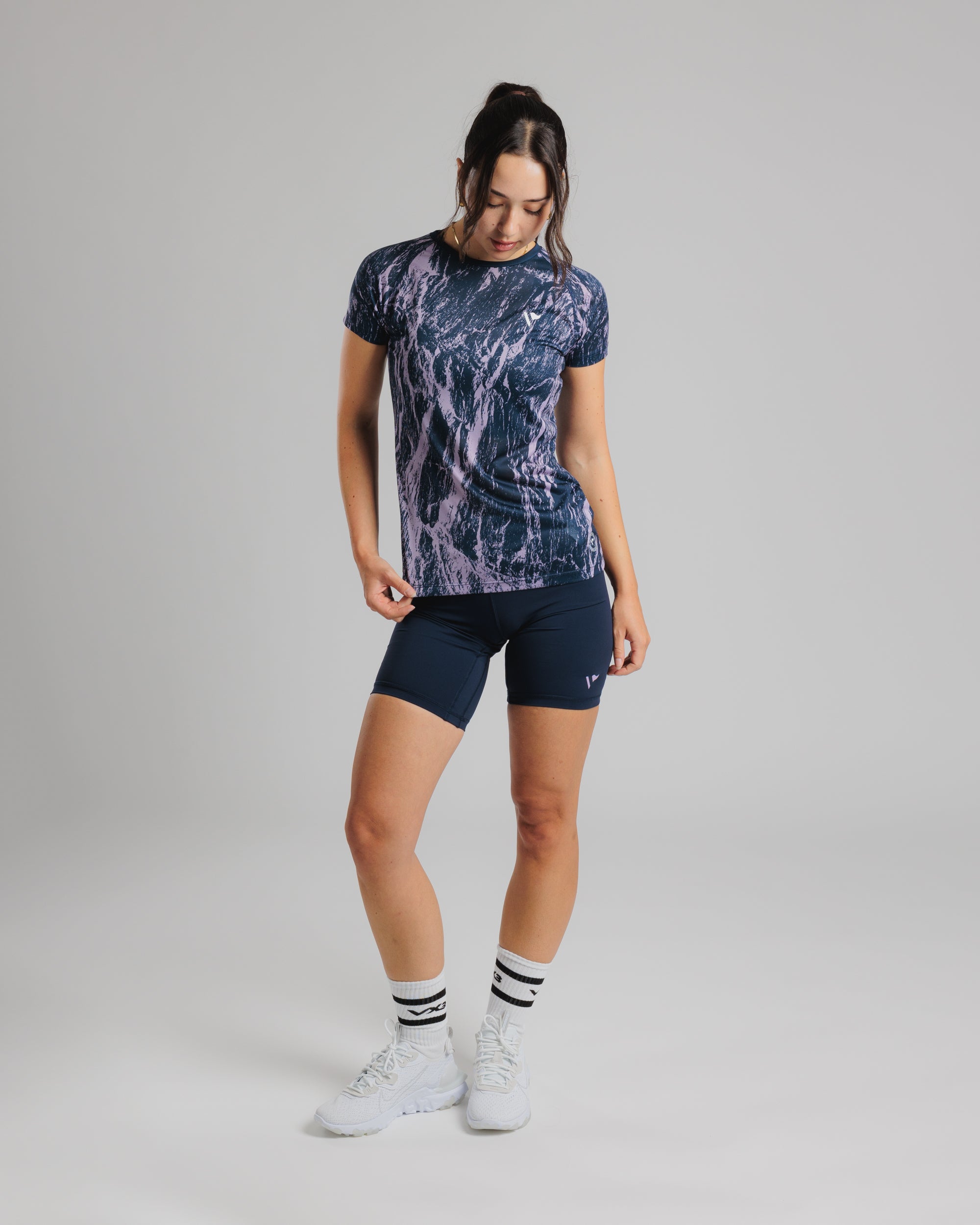 Pulse Tee Women's - Deep Amethyst