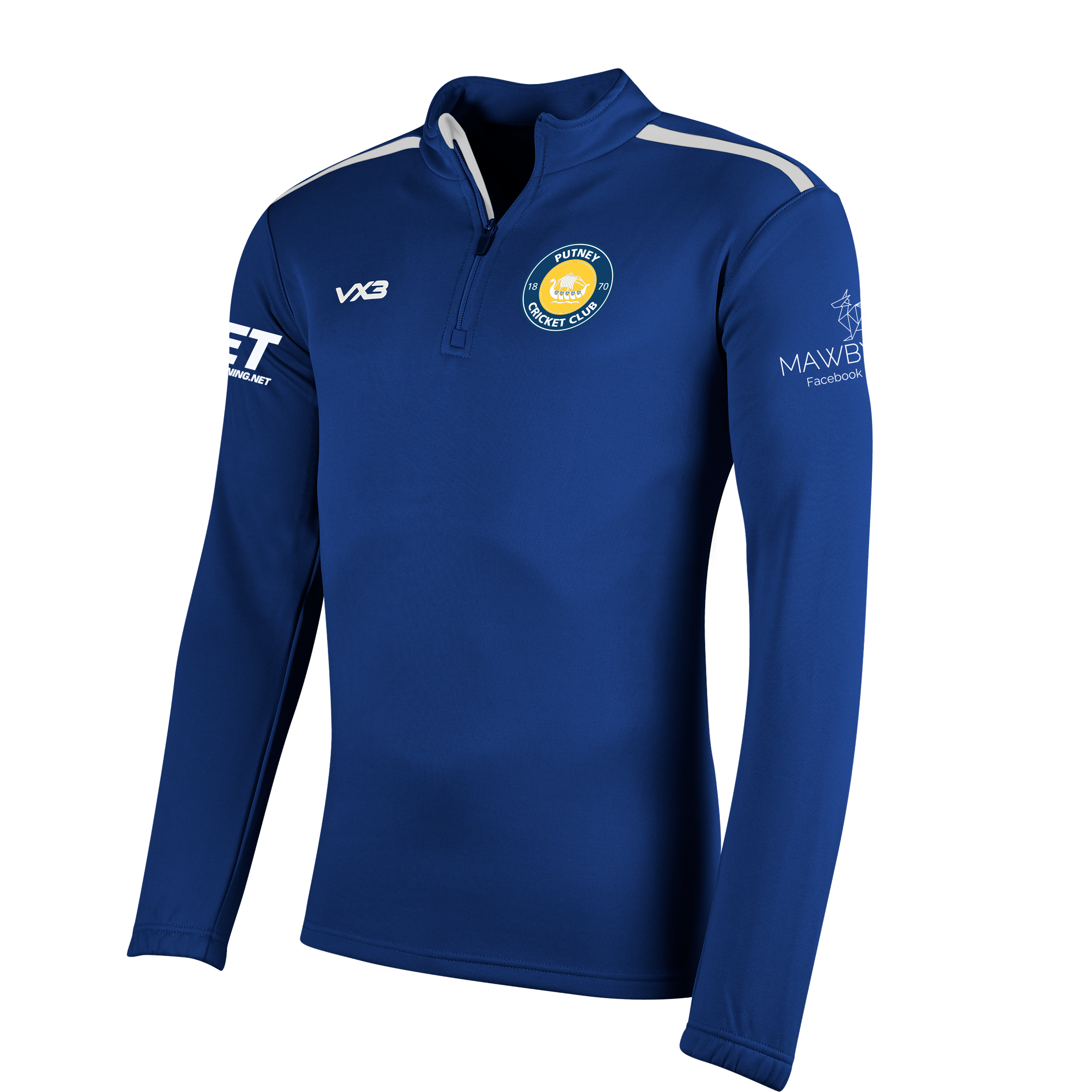 Putney Cricket Club Fortis Quarter Zip Sweat