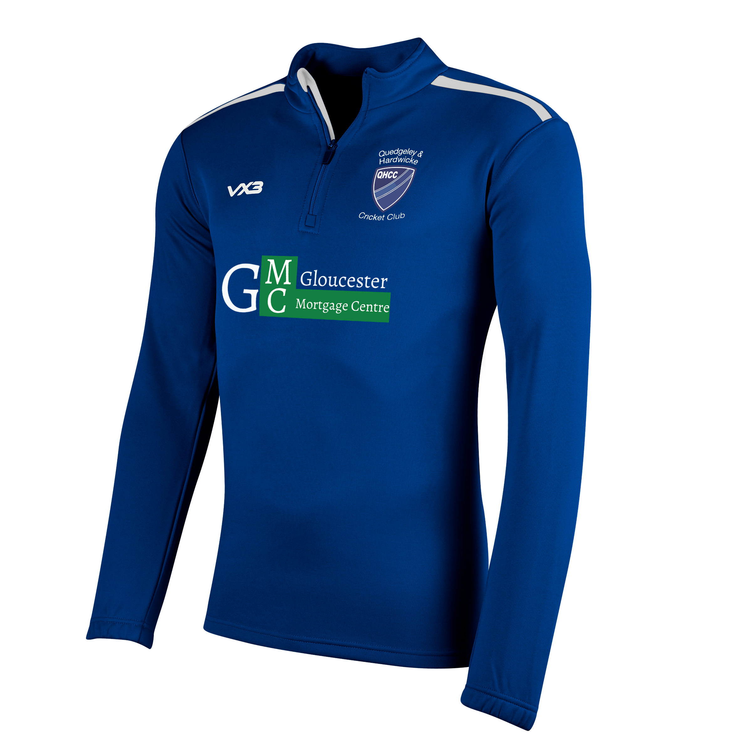 Quedgeley & Hardwicke Cricket Club  Fortis Quarter Zip Sweat