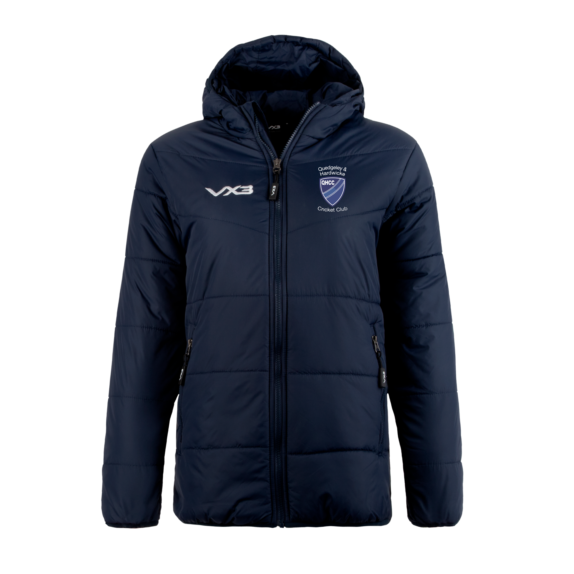 Quedgeley & Hardwicke Cricket Club  Lorica Quilted Jacket Ladies