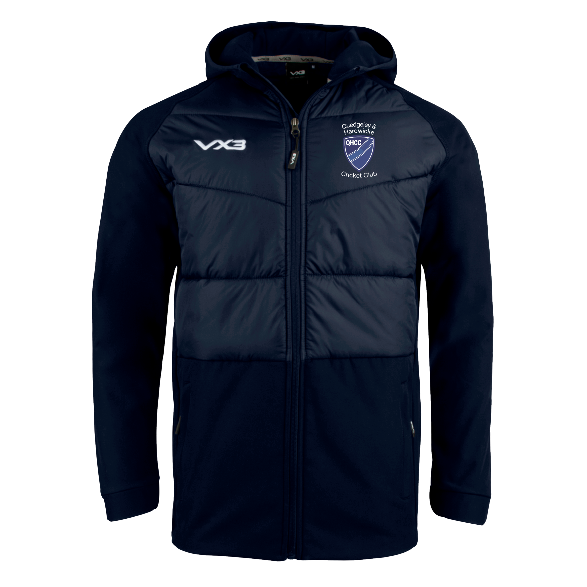 Quedgeley & Hardwicke Cricket Club  Tempest Hybrid Jacket