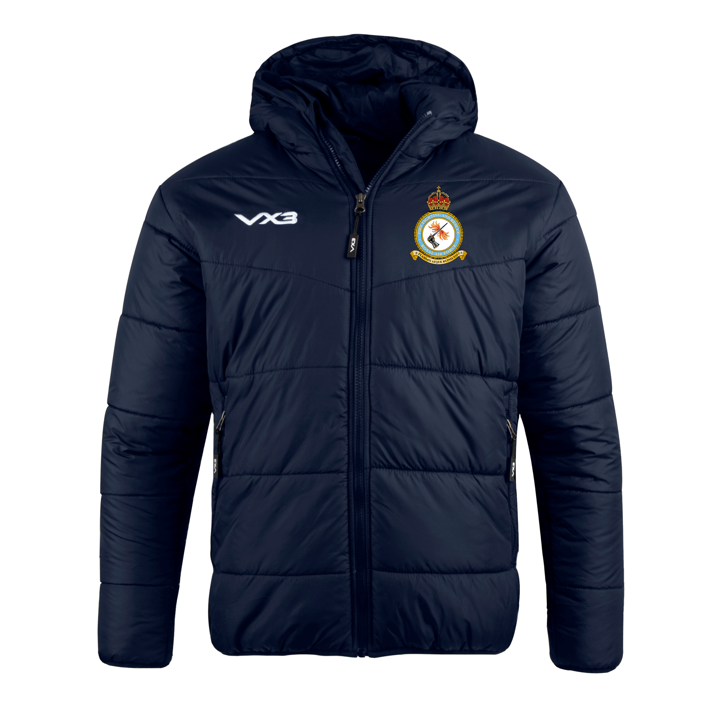 RAF Fire & Rescue Service Lorica Quilted Jacket Youth – VX3