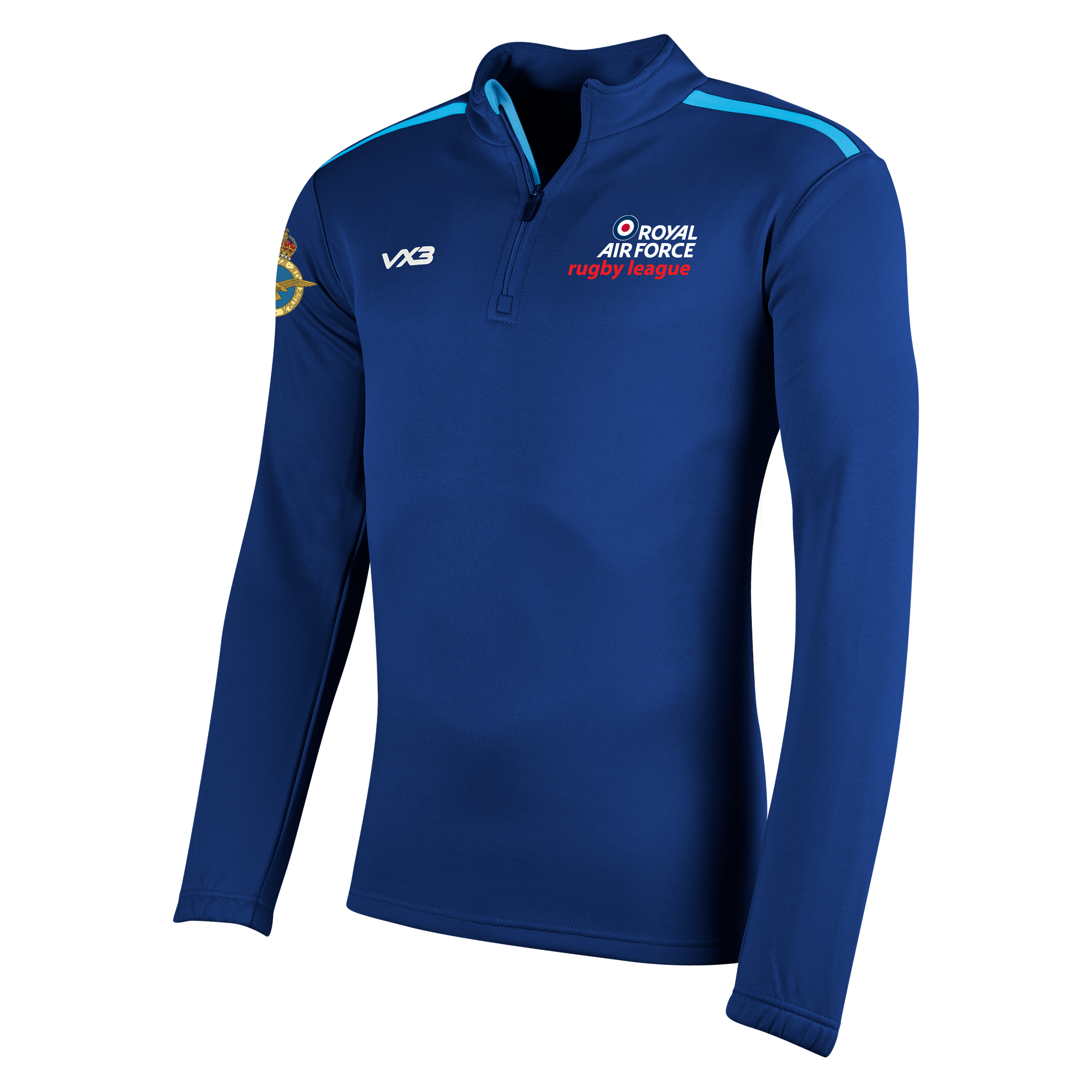 RAF Rugby League Fortis Ladies Quarter Zip Sweat