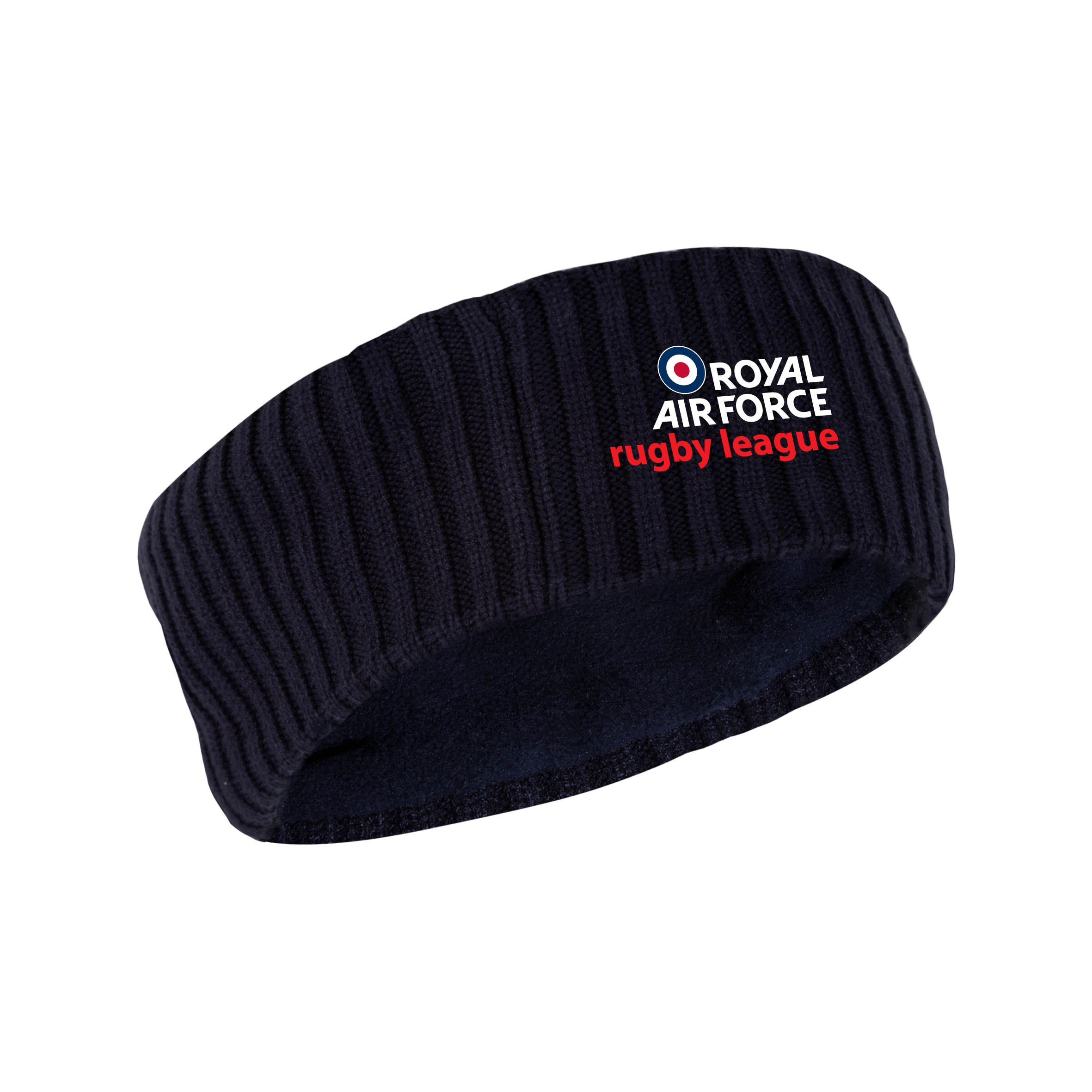 RAF Rugby League Knitted Headband