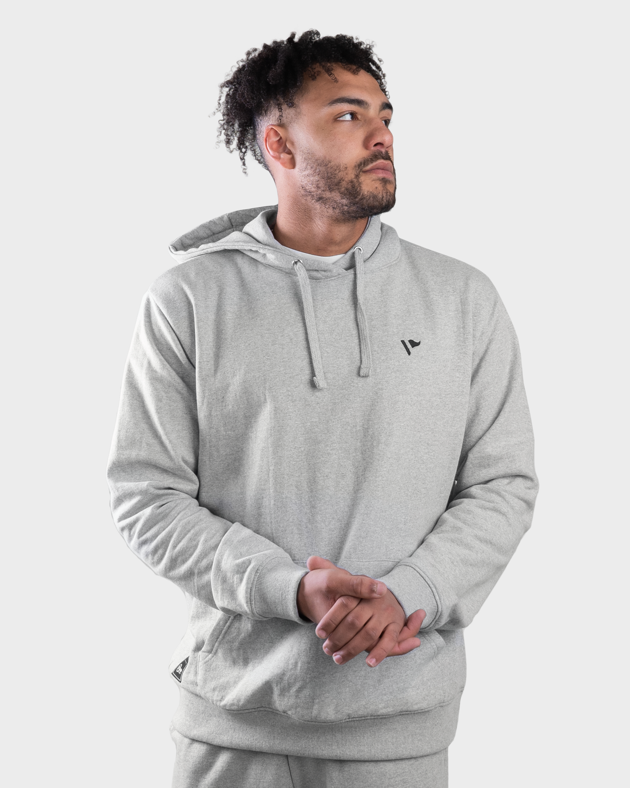 REGEN Men's Hoodie Grey Marl