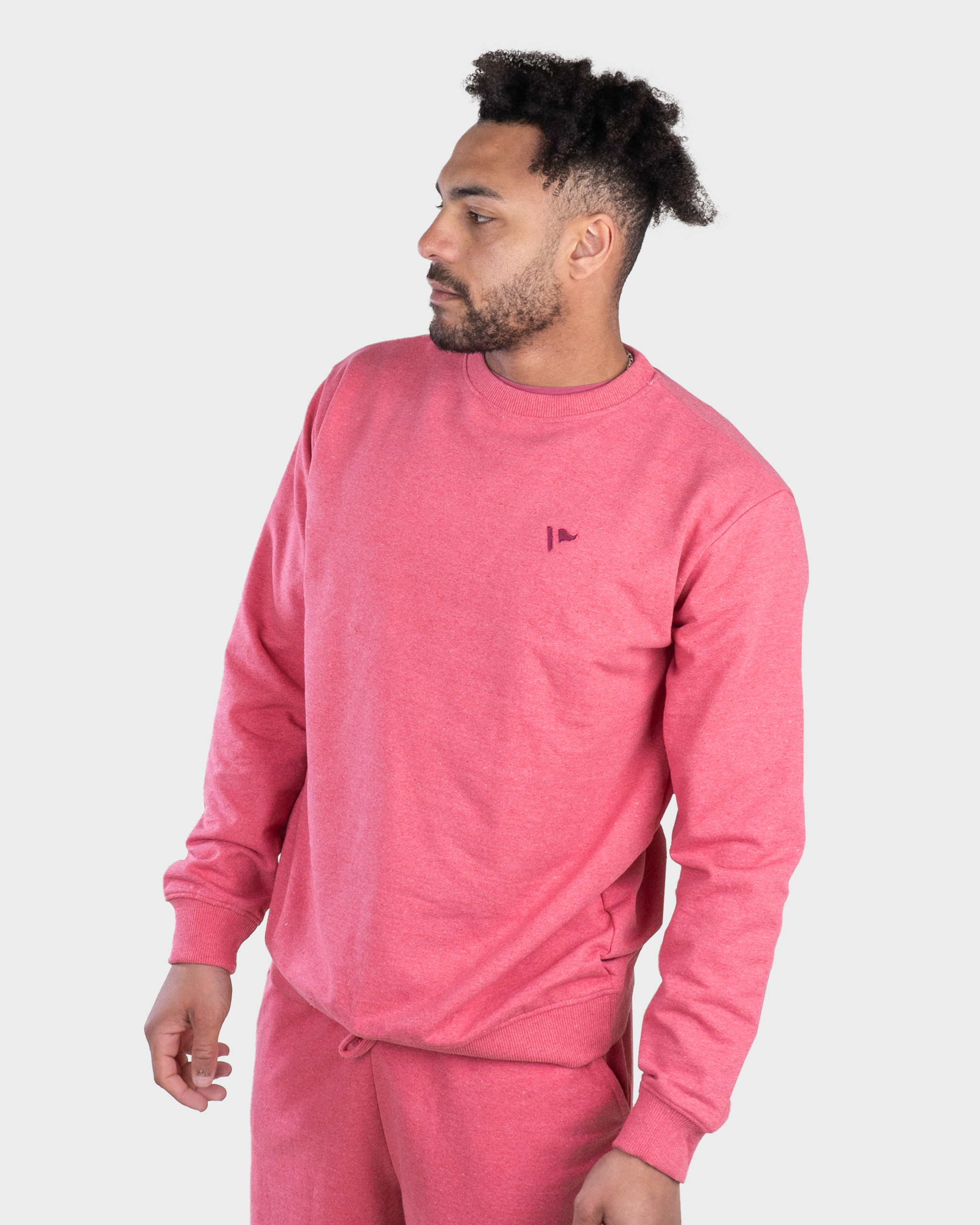 REGEN Men's Sweatshirt Dusty Pink