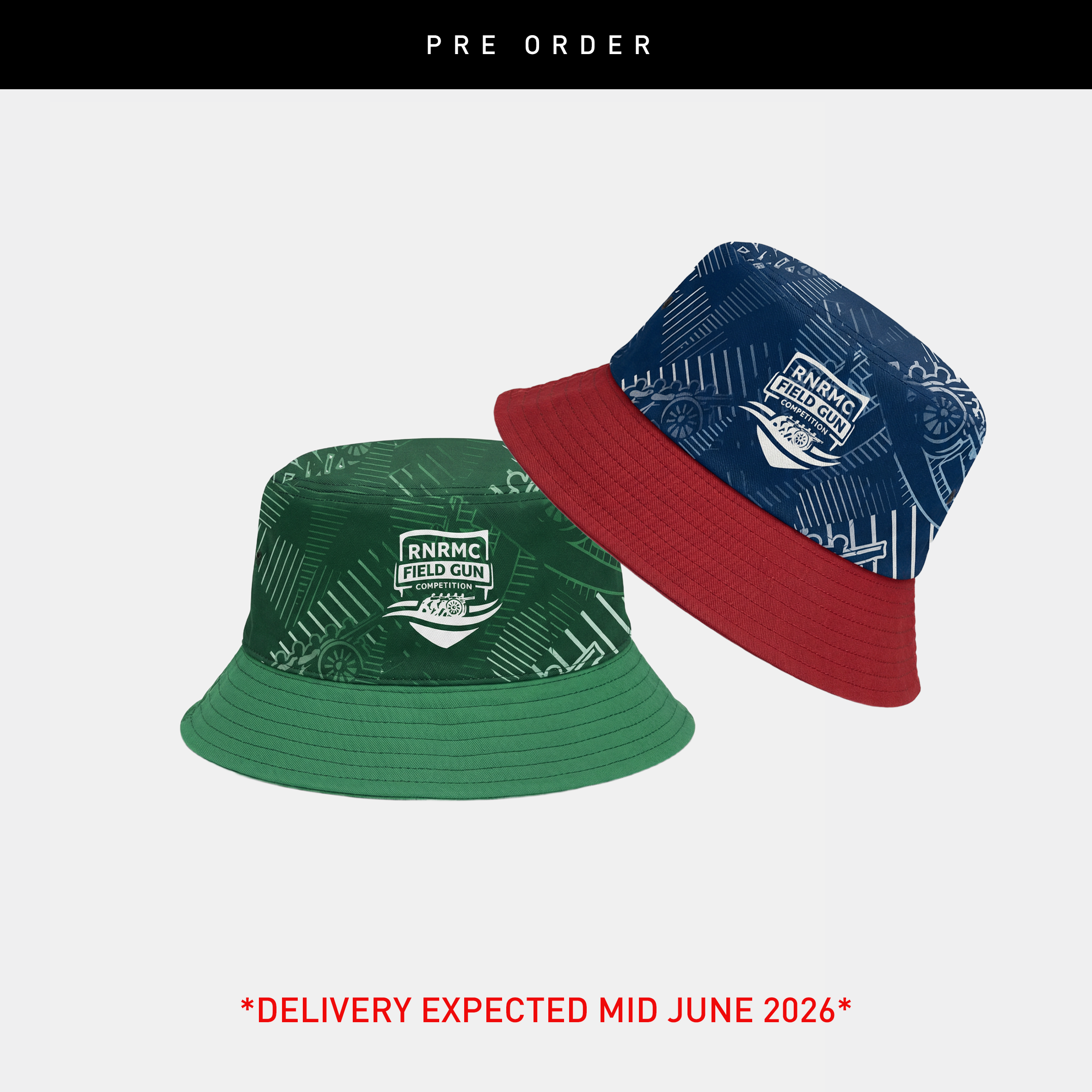 RNRMC Field Gun Competition Reversible Bucket Hat