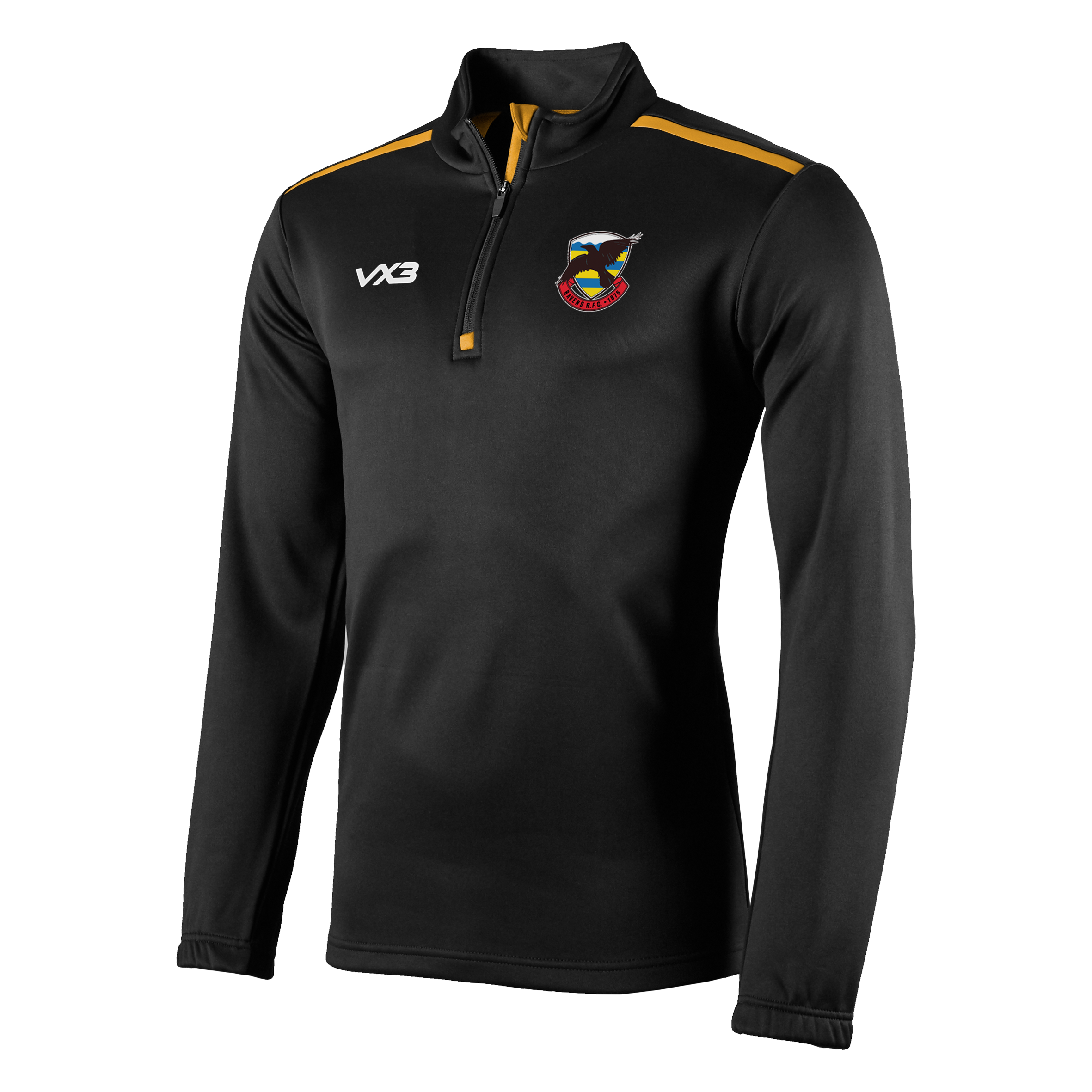 Ravens RFC 1875 Fortis Youth Quarter Zip Sweat