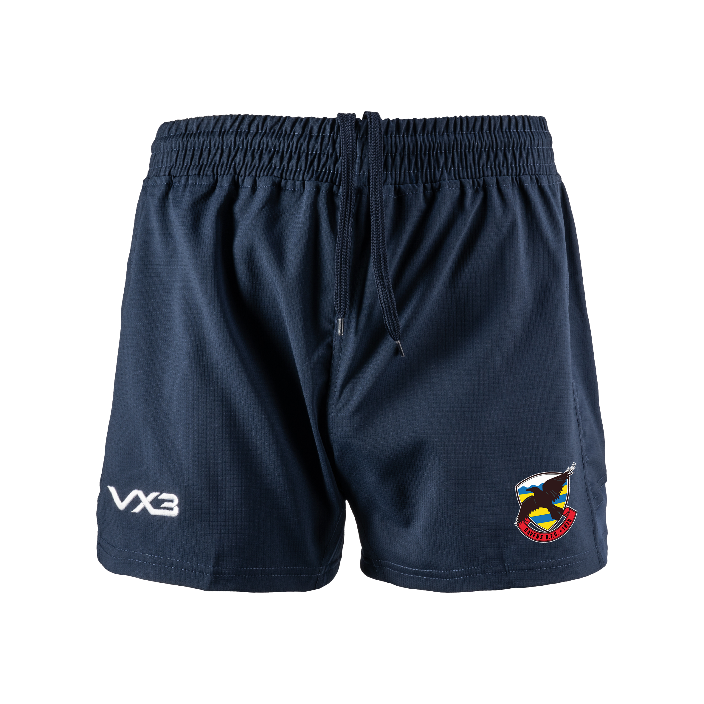 Ravens RFC 1875 Navy Revo Youth Rugby Shorts