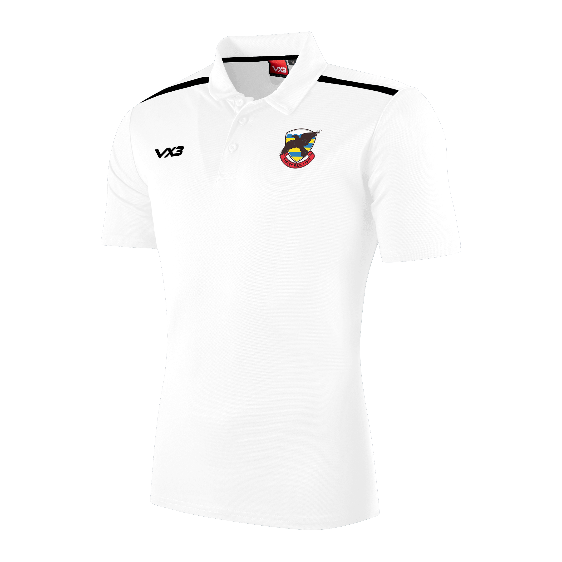 Ravens RFC 1875 White Fortis Polo
