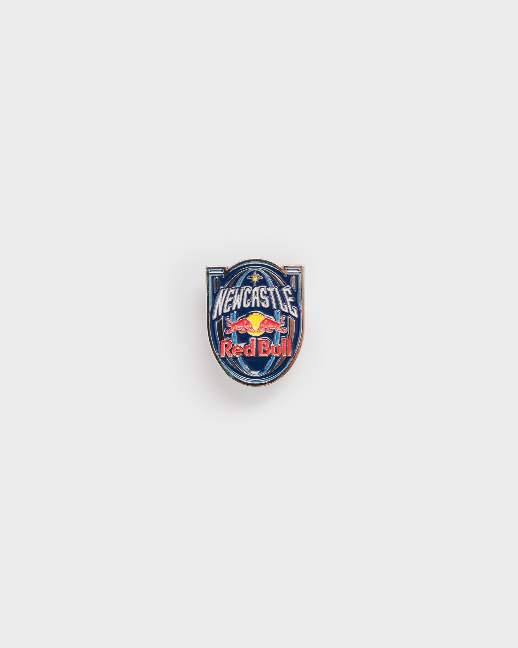 Newcastle Red Bulls Pin Badge