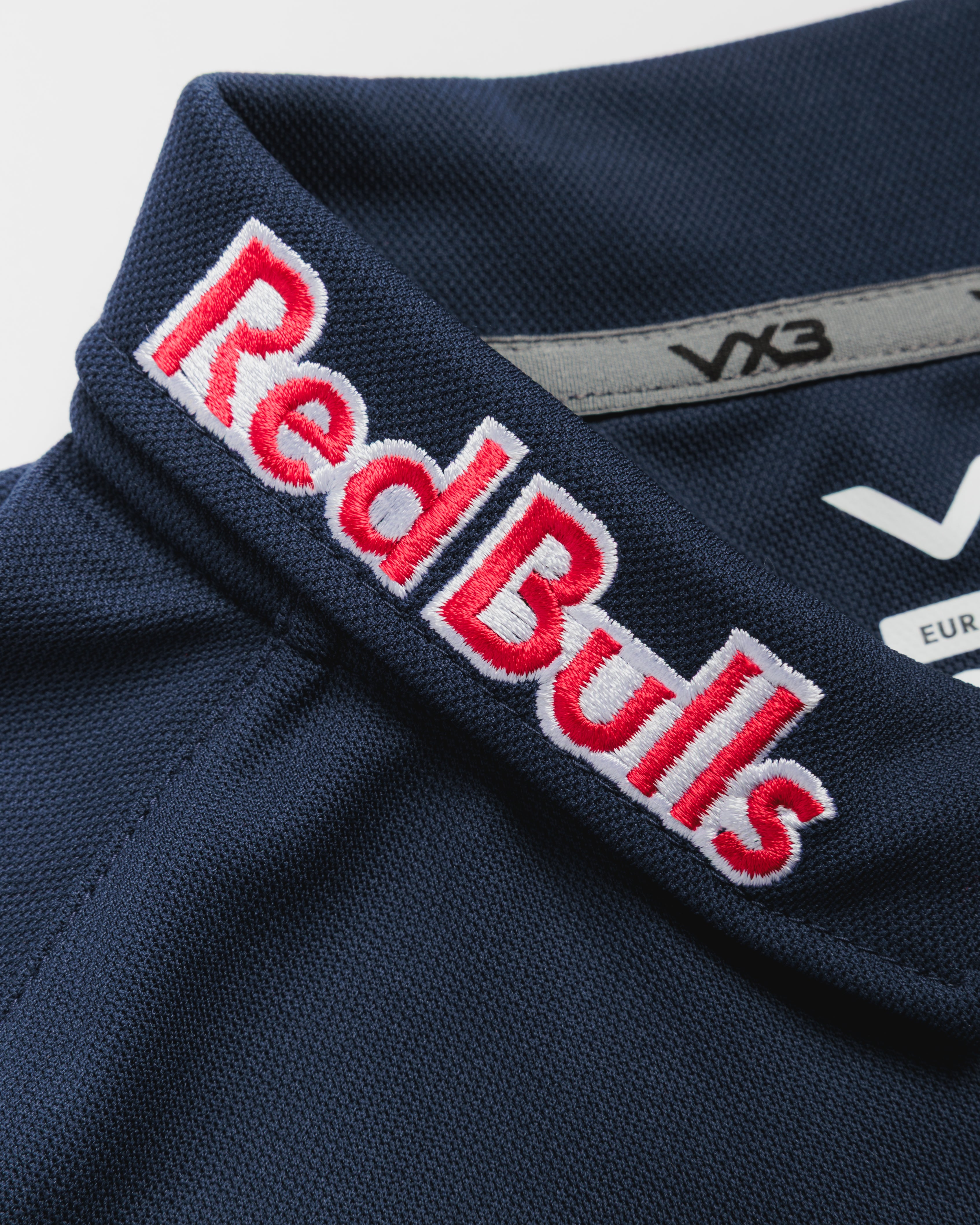 Newcastle Red Bulls 26/27 Vertex Polo Shirt Navy/Red
