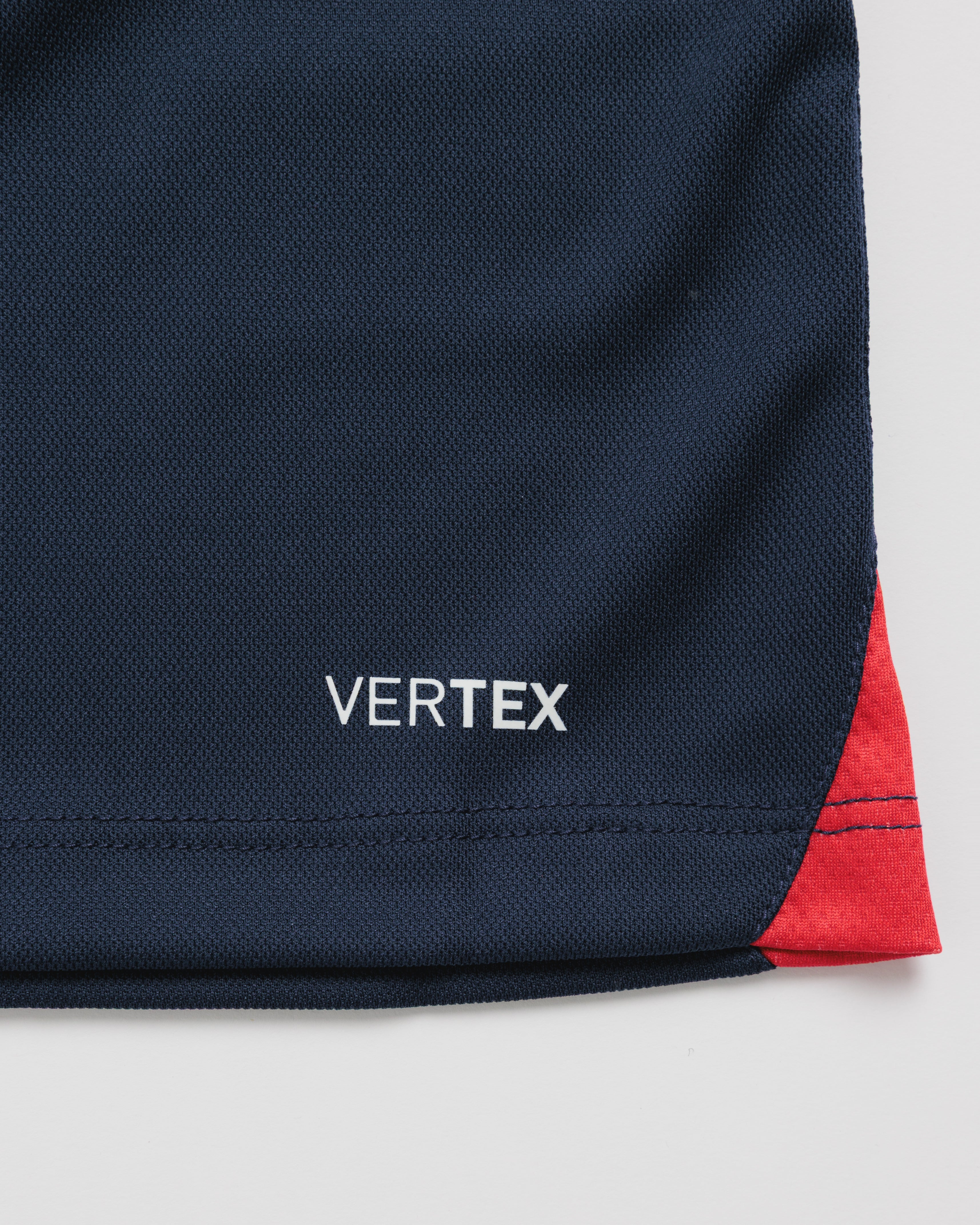 Newcastle Red Bulls 26/27 Vertex Polo Shirt Navy/Red