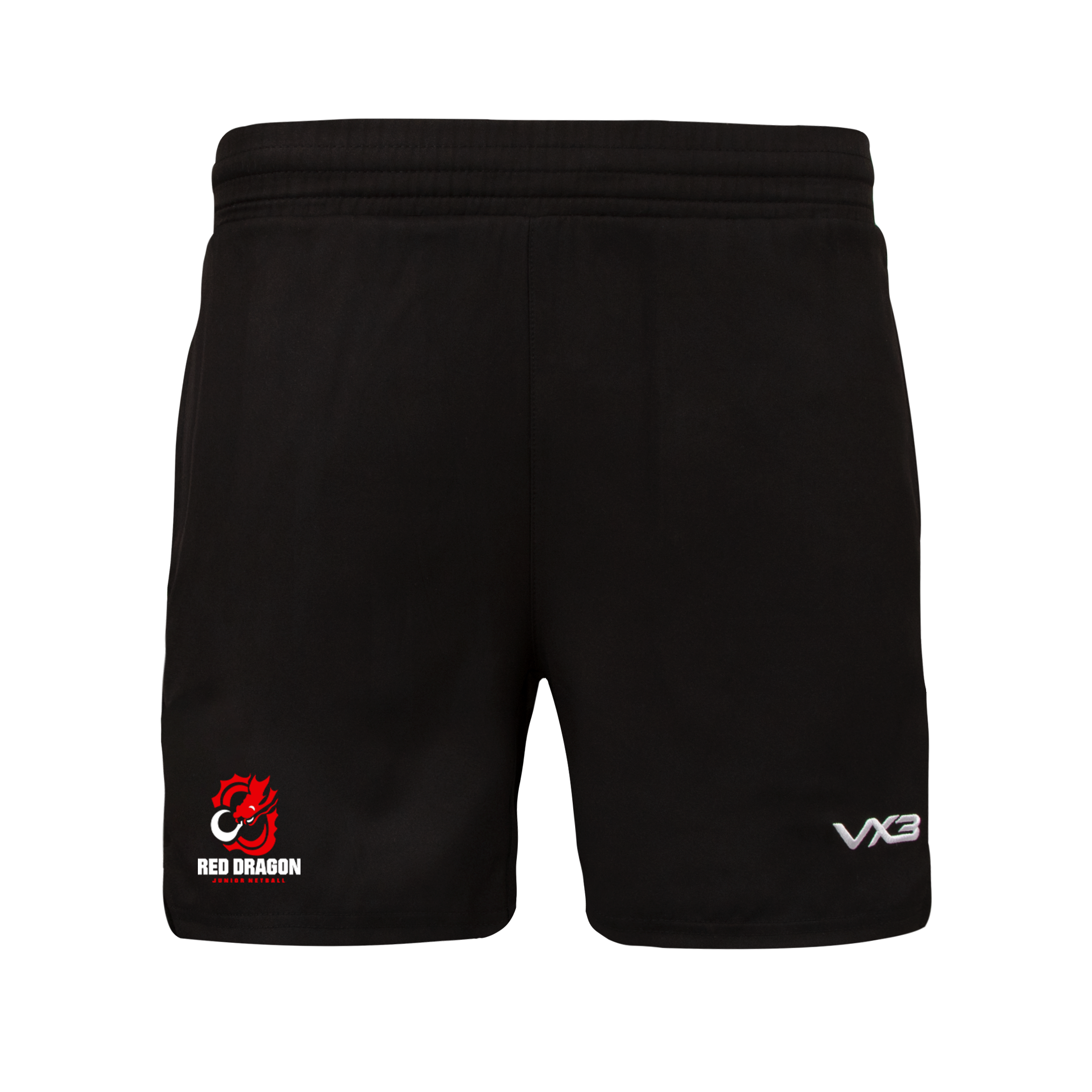 Red Dragon Junior Netball Ludus Gym Shorts
