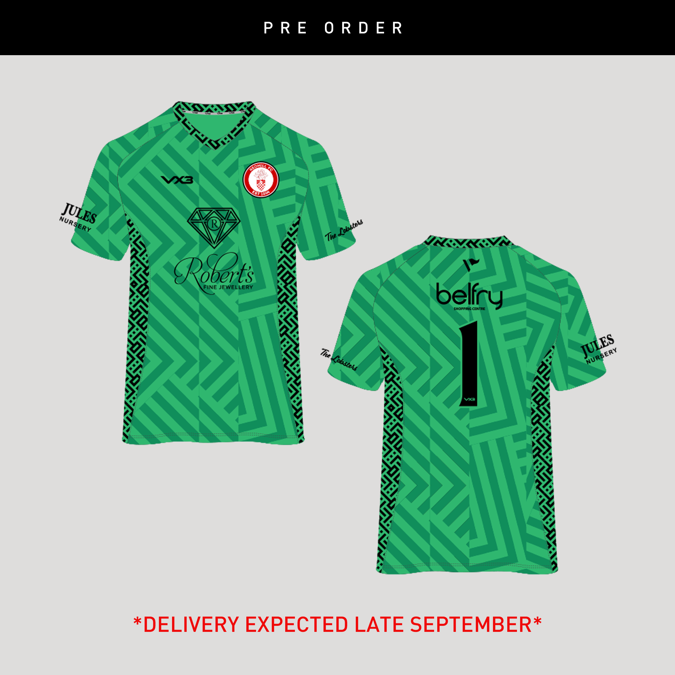 27 Home GK Replica Shirt