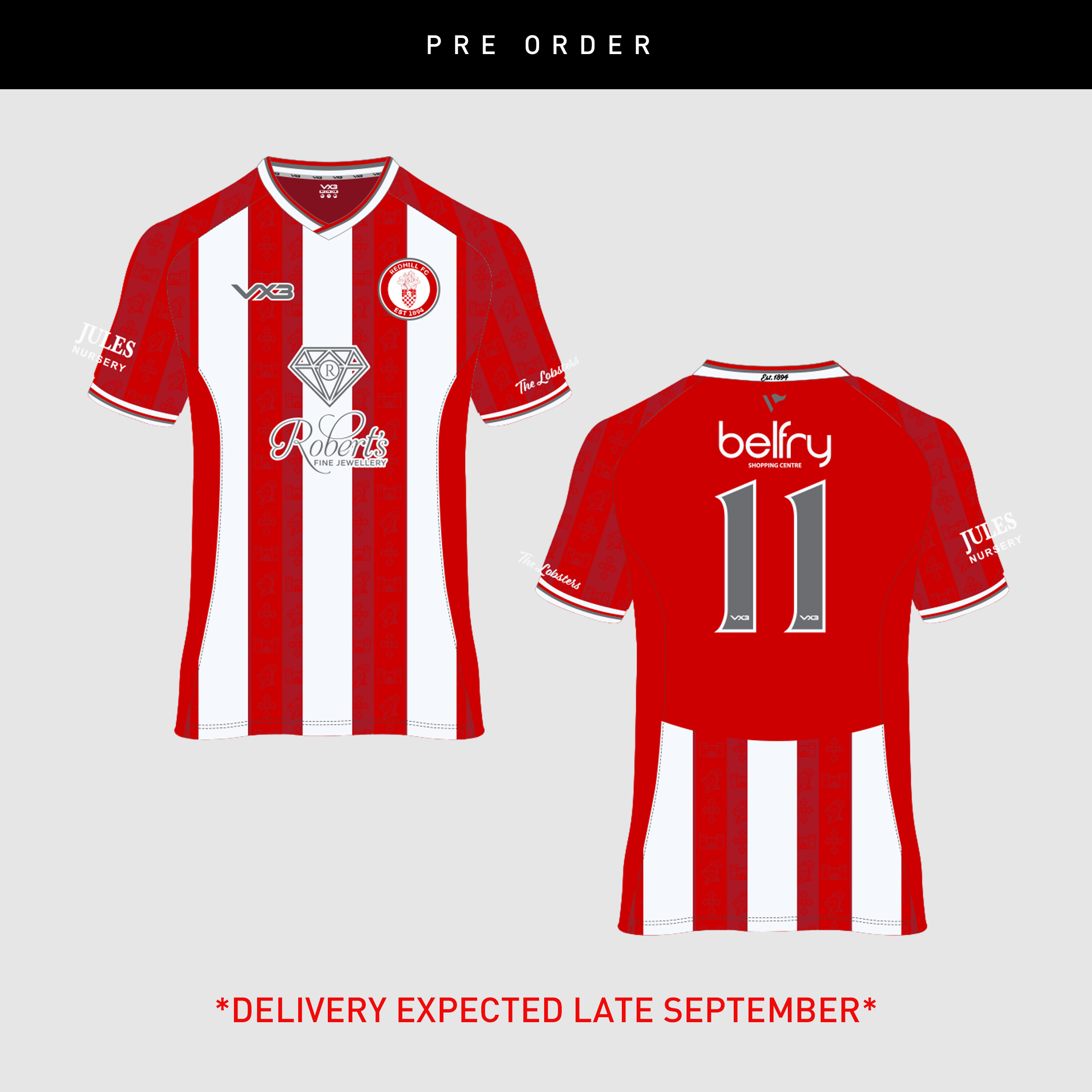 Redhill FC 26/27 Home Replica Shirt