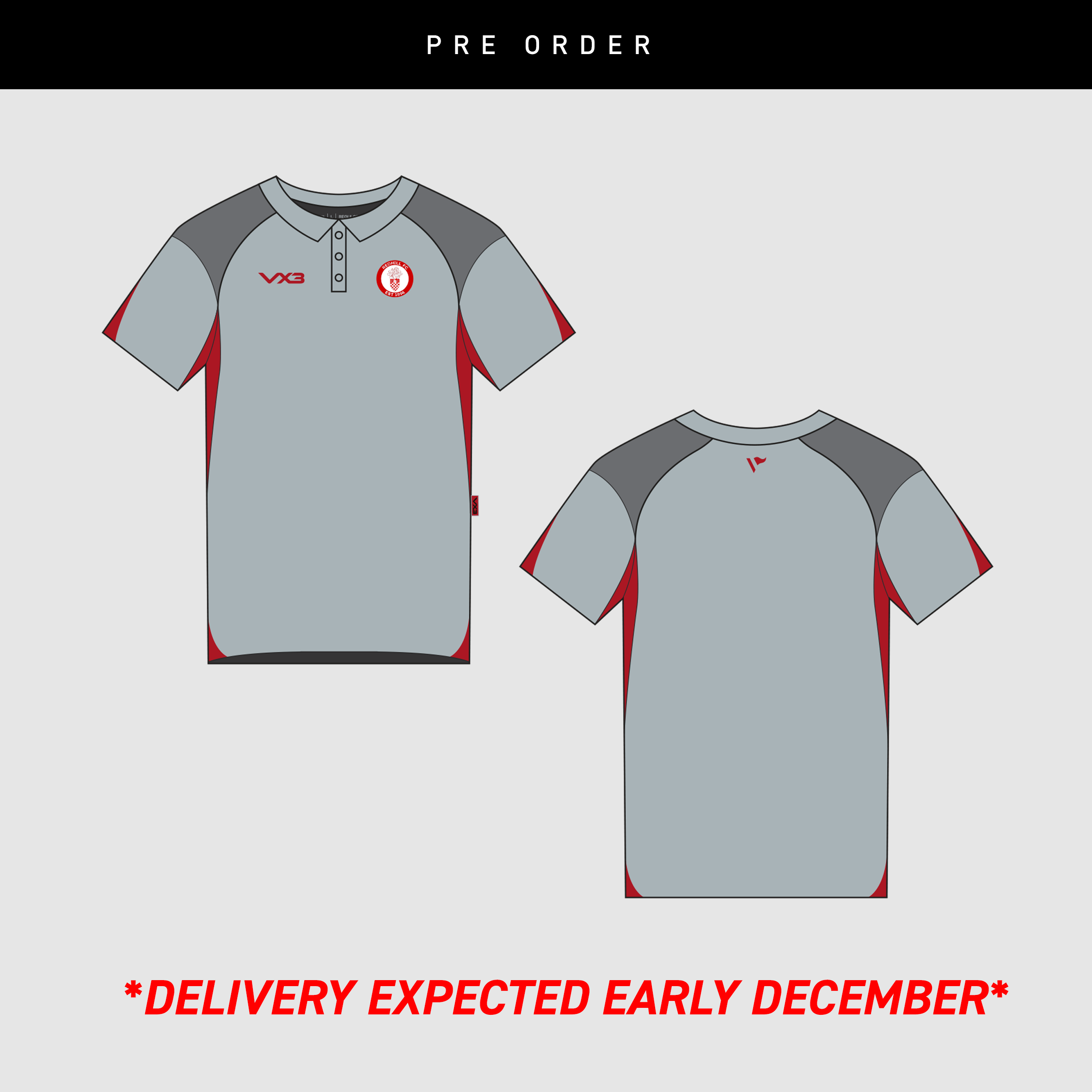 Redhill FC Players 26/27 Youth Vertex Polo