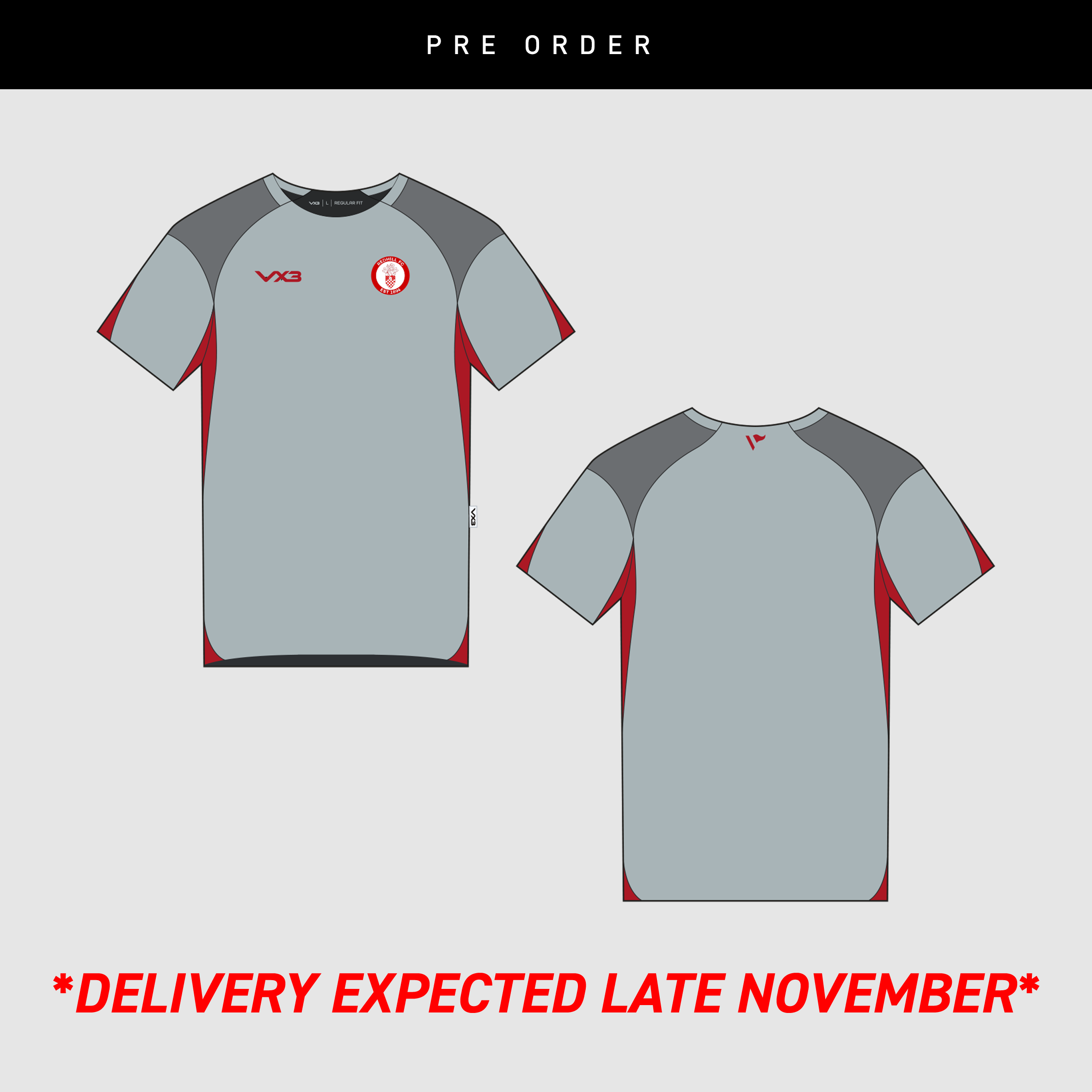 Redhill FC Players 26/27 Vertex Training Tee