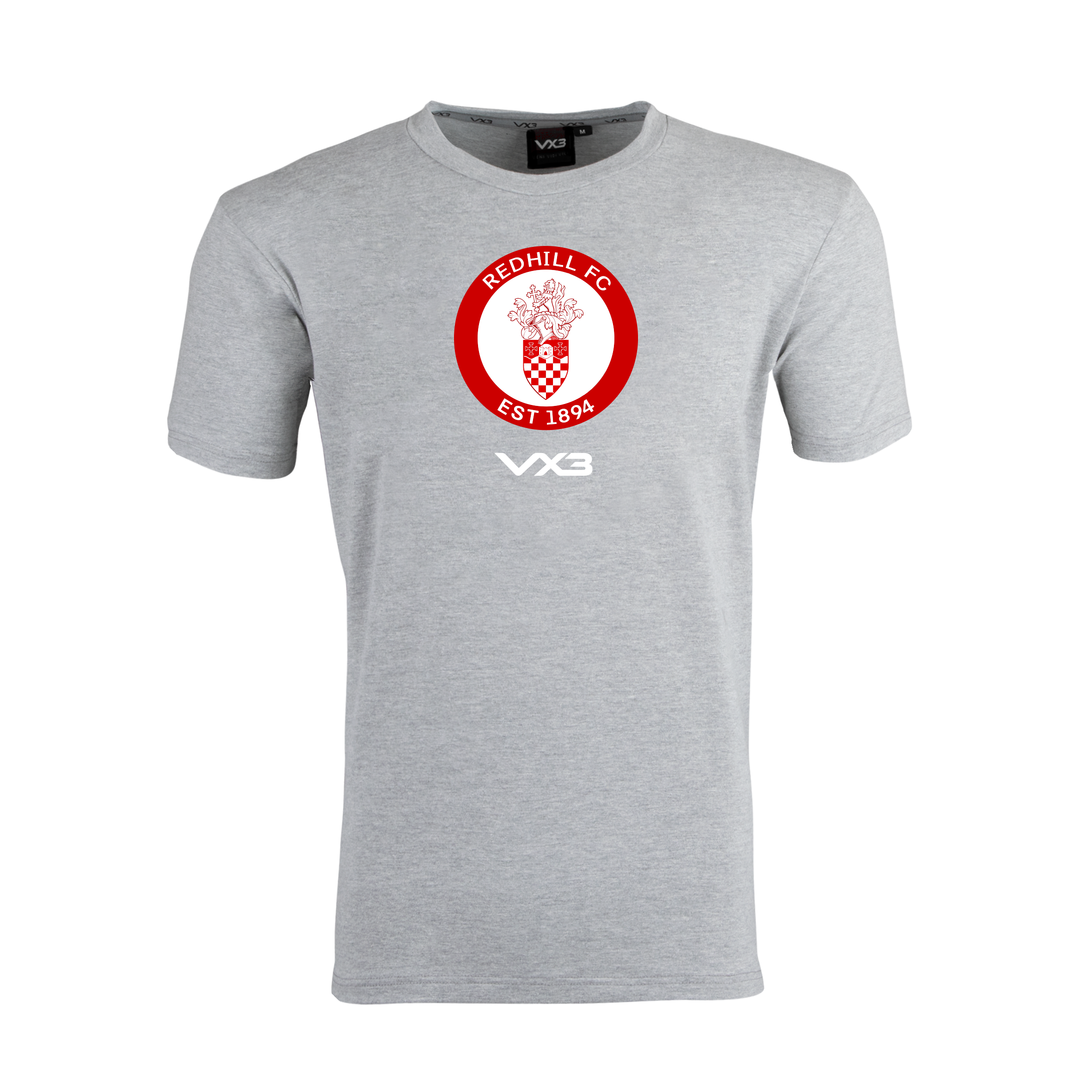 Redhill FC Marl Grey Invicta Club Tee