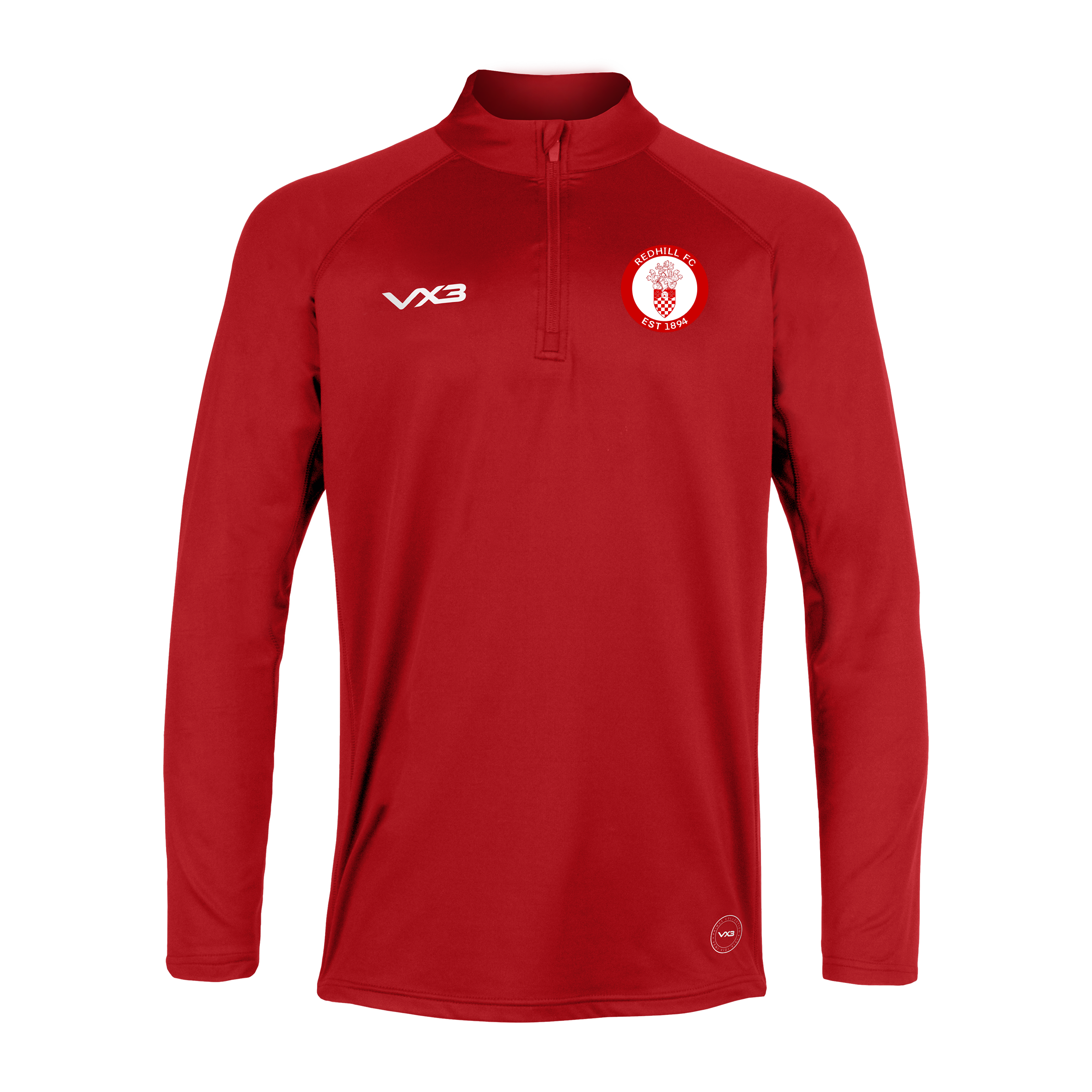 Redhill FC Primus Quarter Zip Red