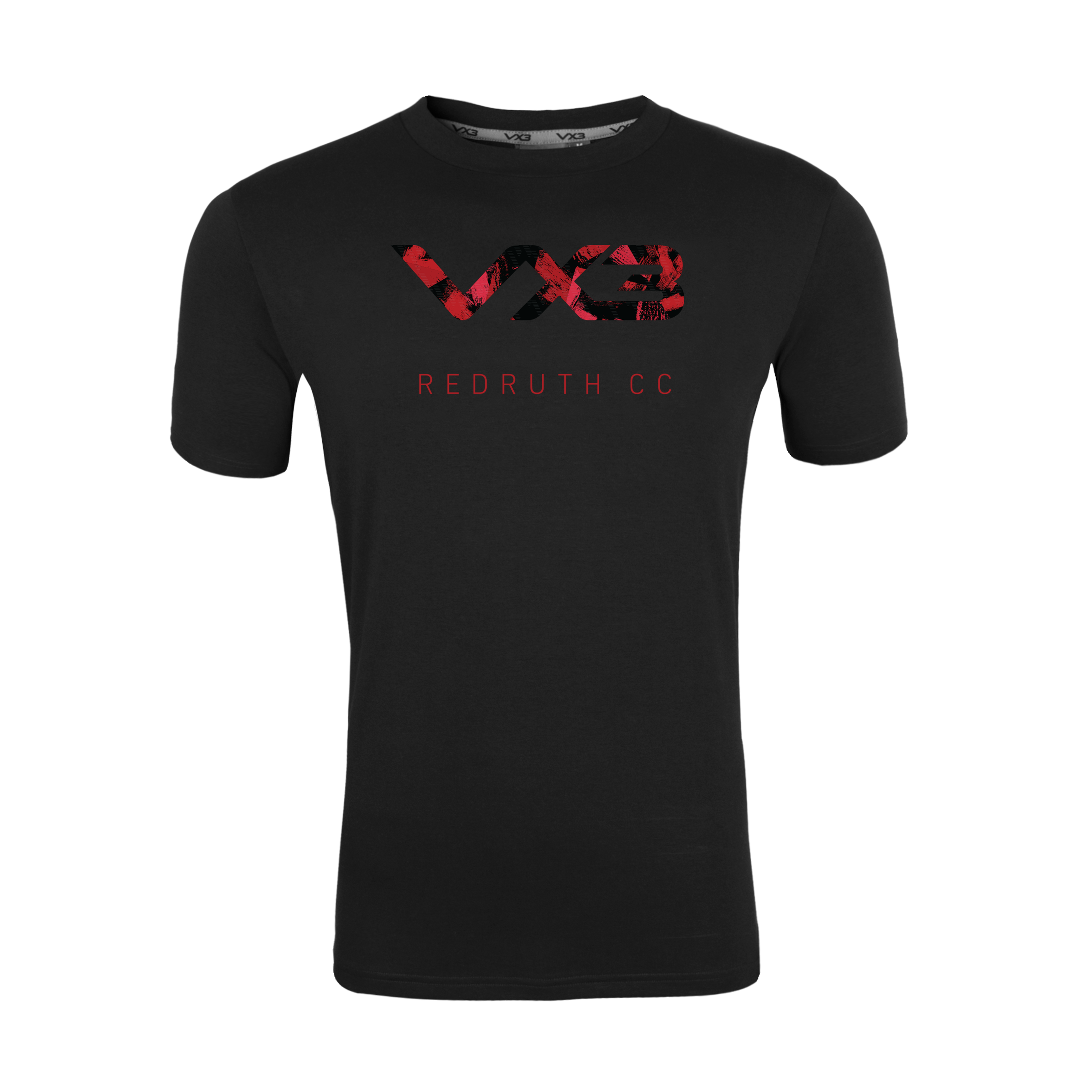 Redruth Cricket Club Black Youth Invicta Tee