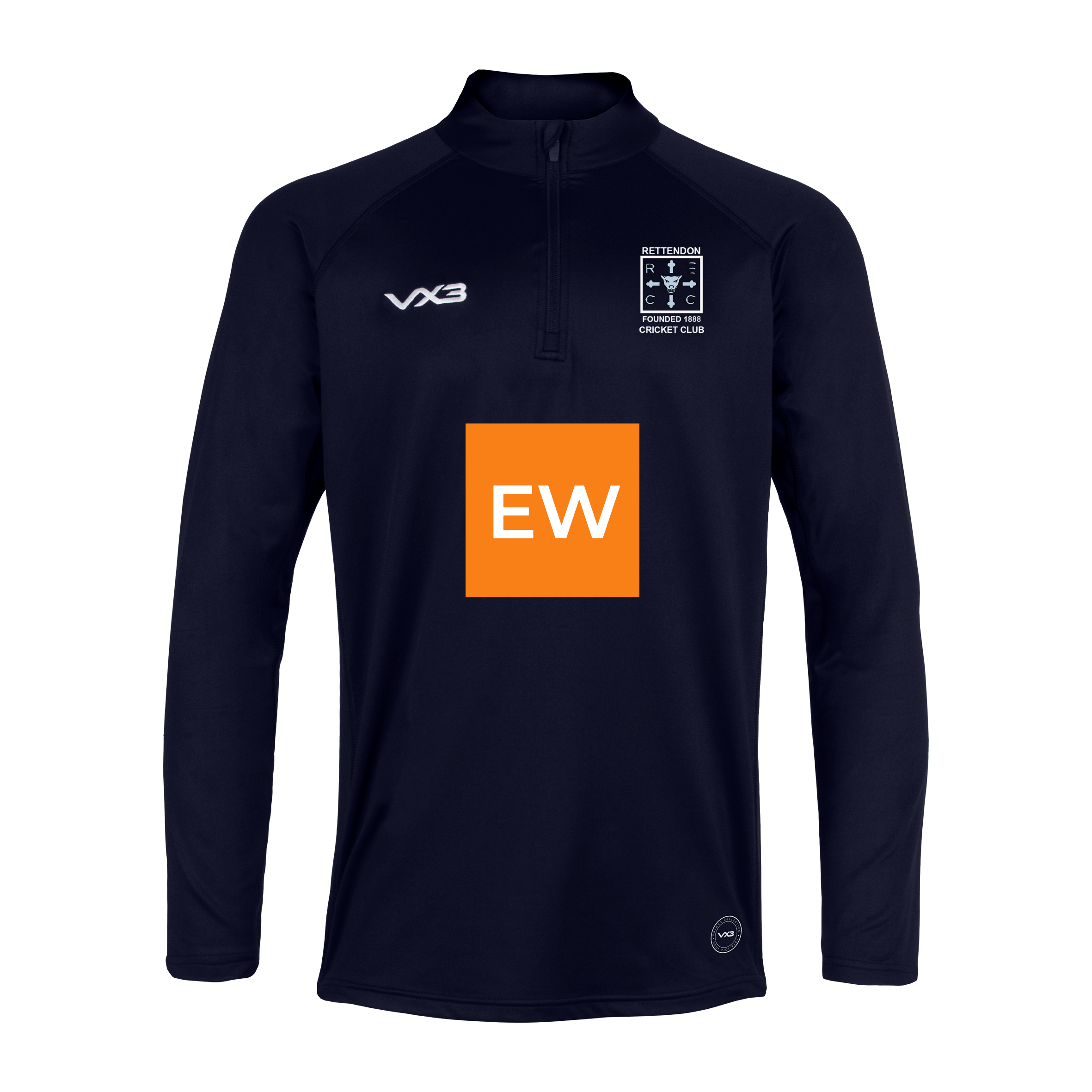 Rettendon Cricket Club Primus Quarter Zip