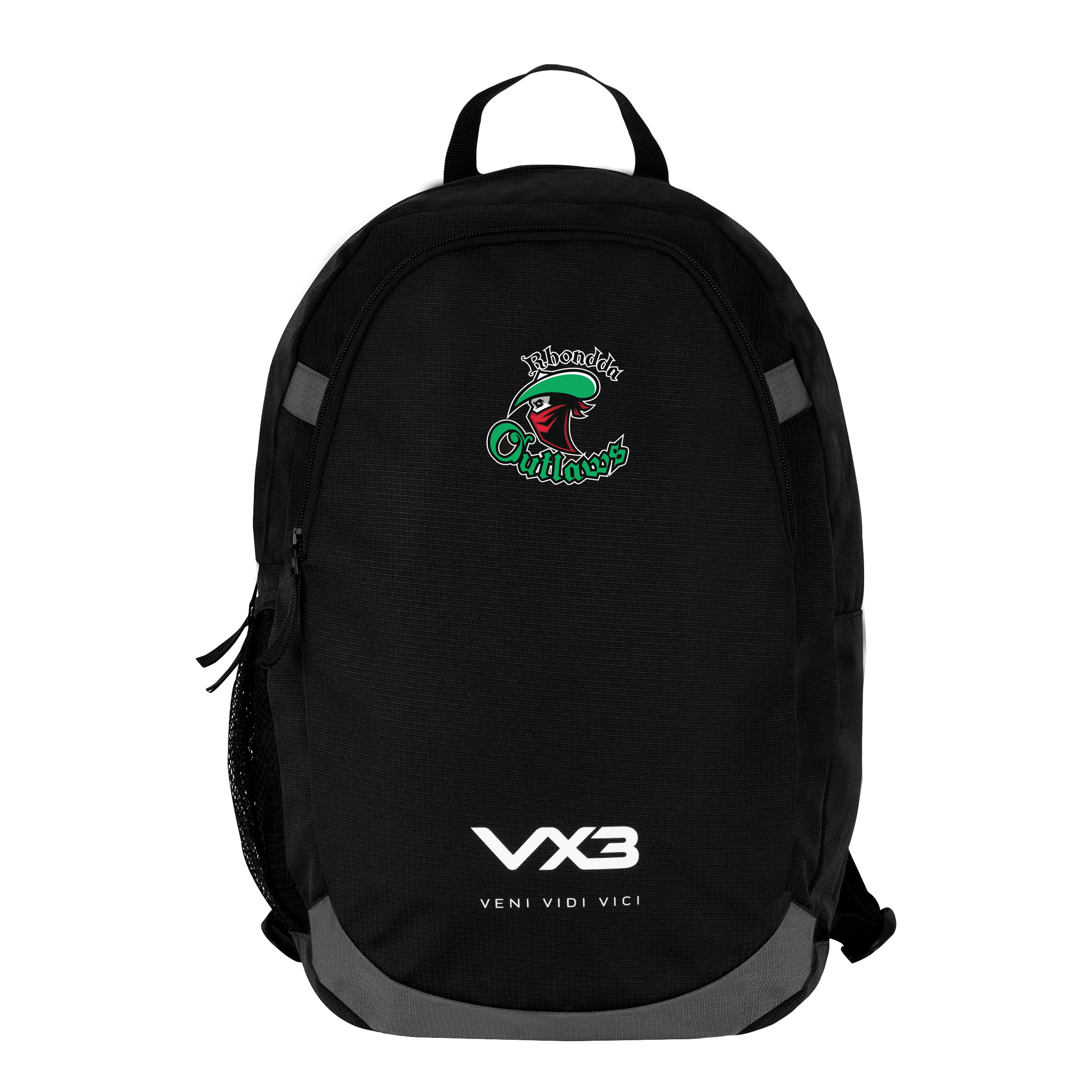 Rhondda Outlaws Performance Backpack Black/Dark