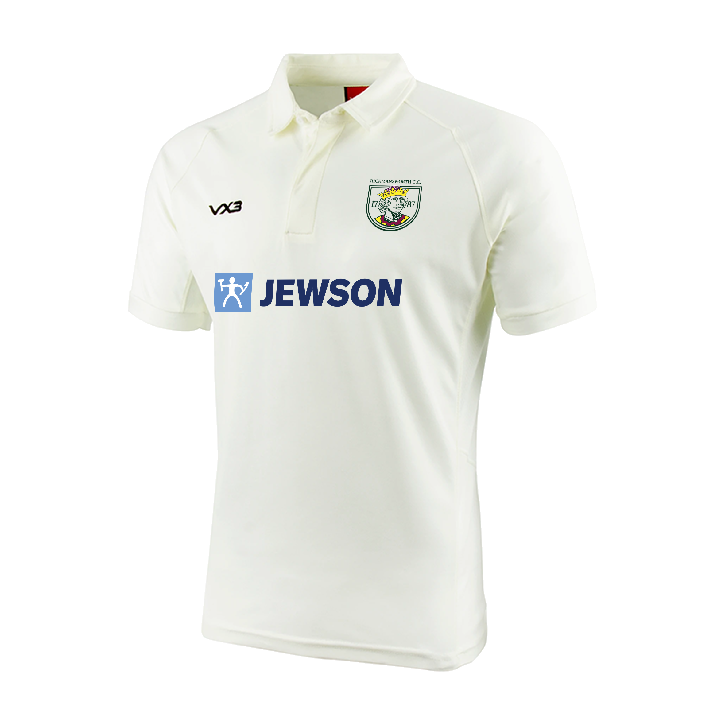 Rickmansworth Cricket Club Youth Short Sleeve Shirt