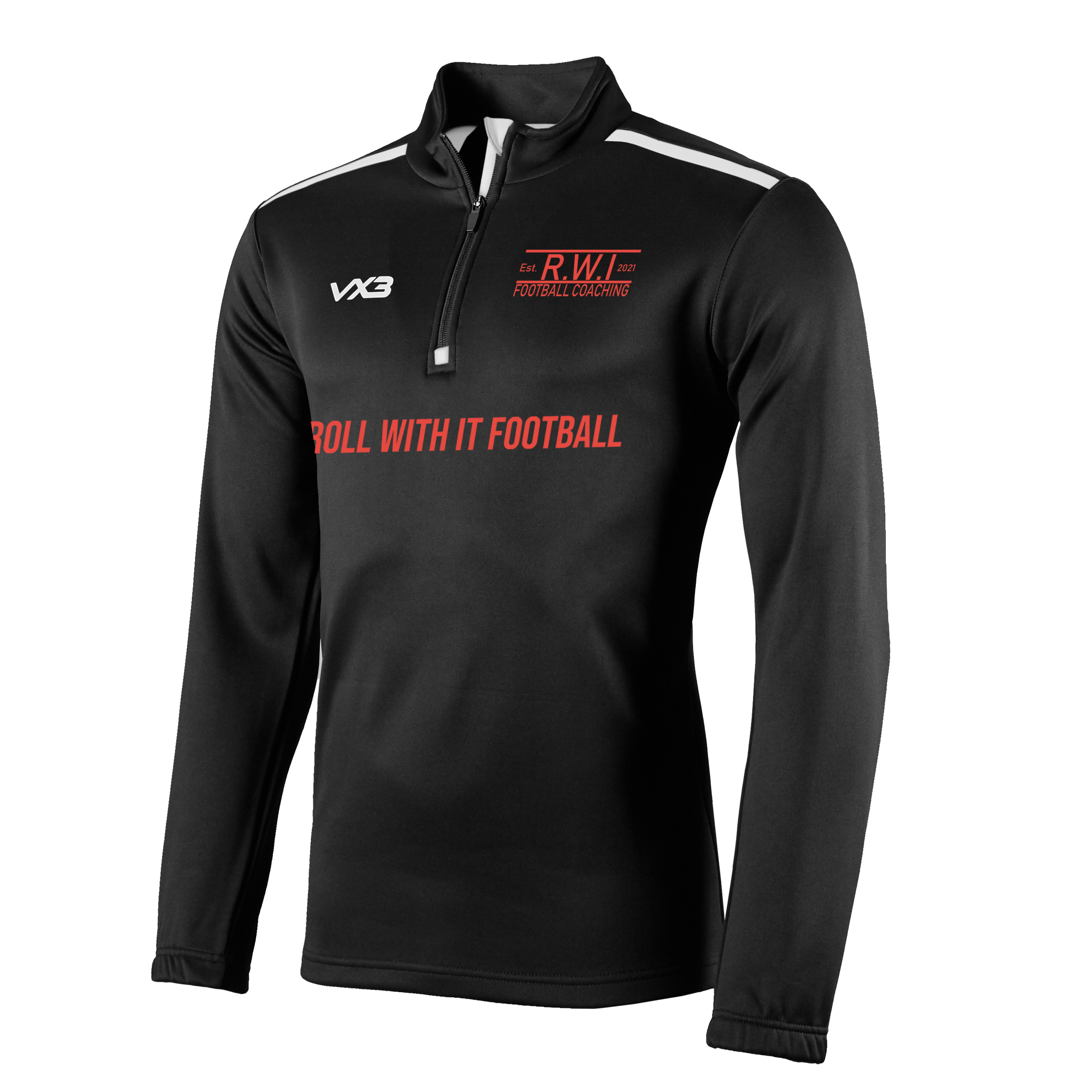 Roll With It Coaching Fortis Quarter Zip Sweat