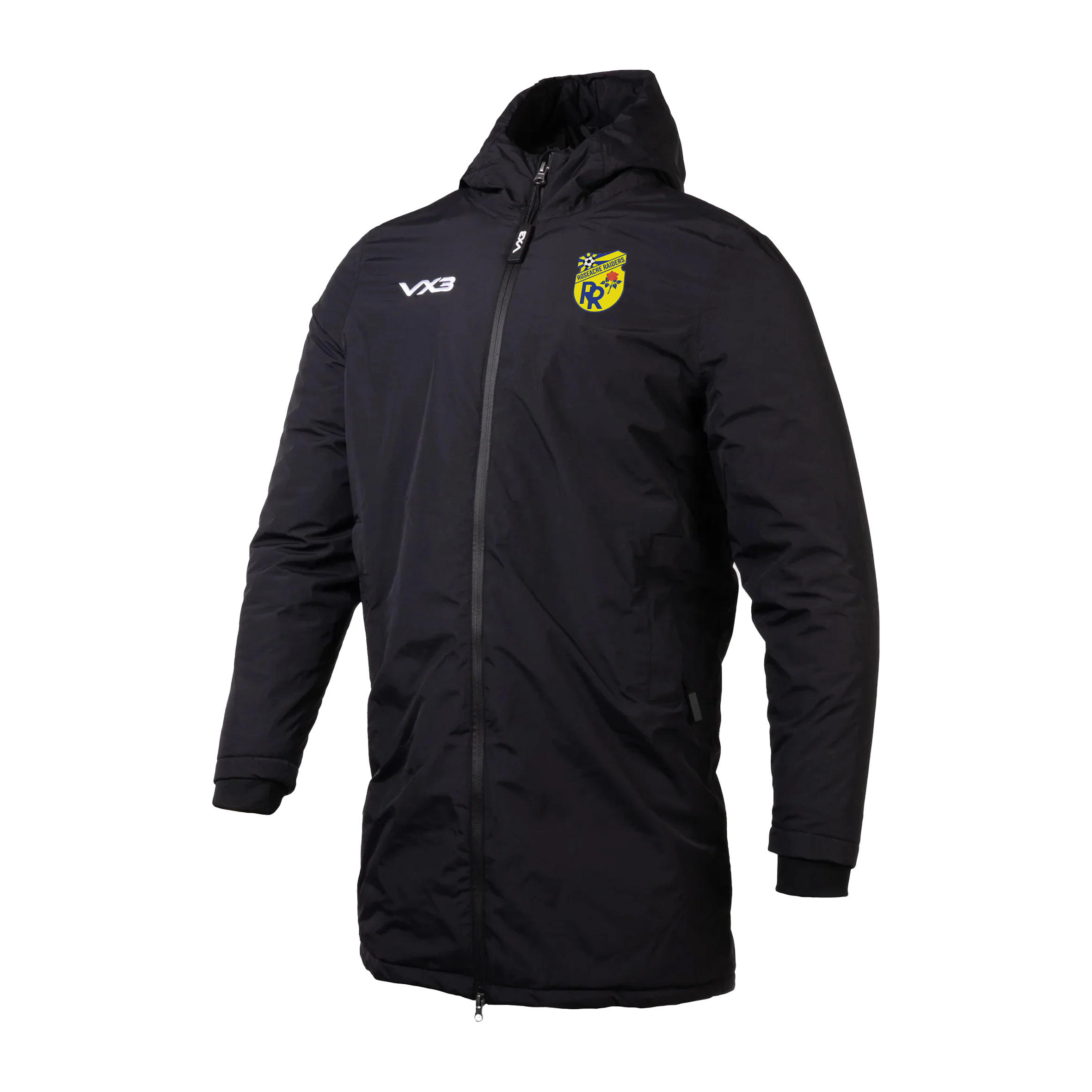 Roseacre Raiders FC Black Nero Managers Jacket